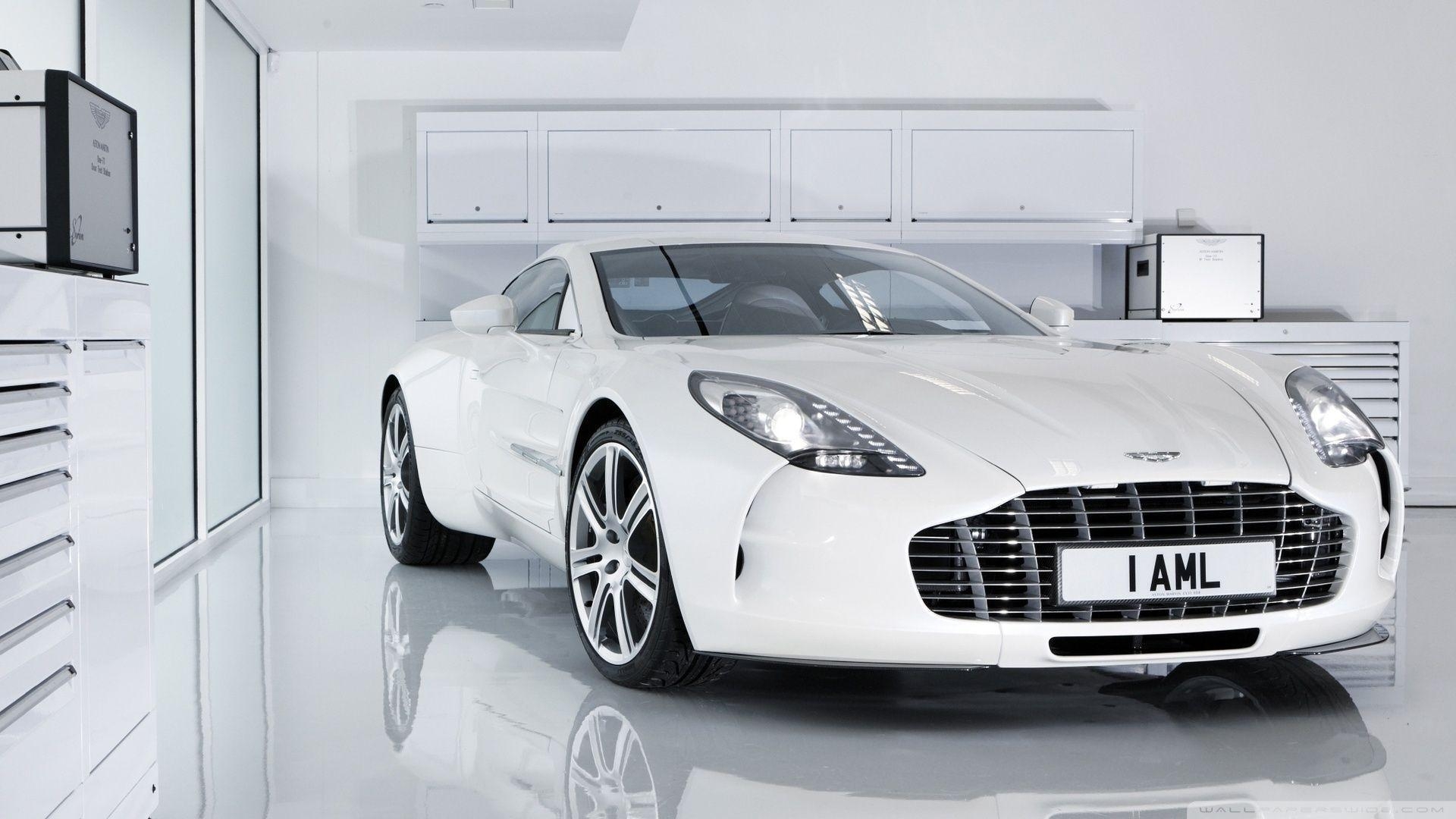 1920x1080 White Aston Martin One 77 HD desktop wallpaper, Widescreen, High, Desktop