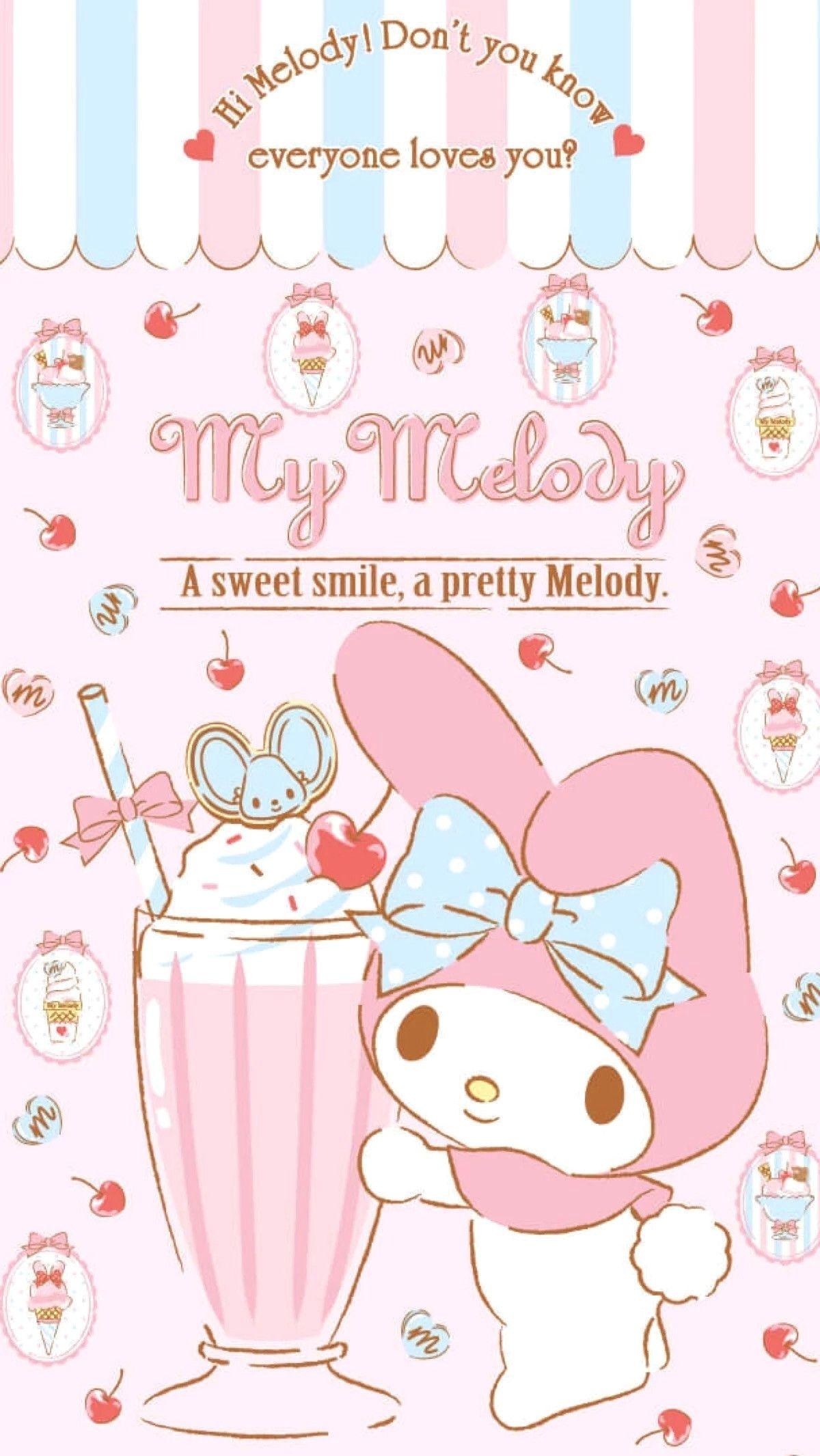 1200x2140 My Melody Wallpaper background picture, Phone