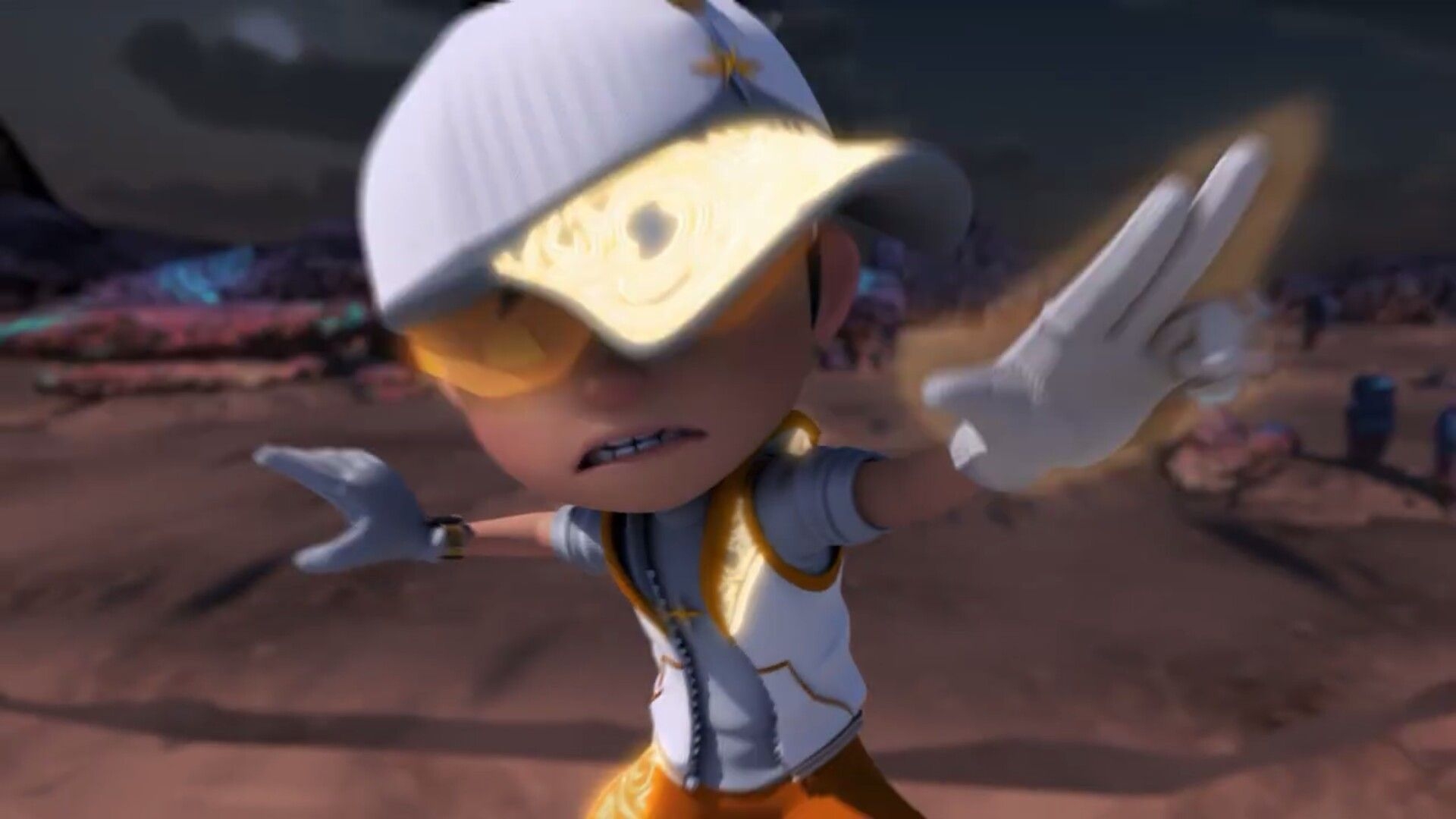 1920x1080 Gambar Boboiboy: Boboiboy Solar Wallpaper HD, Desktop