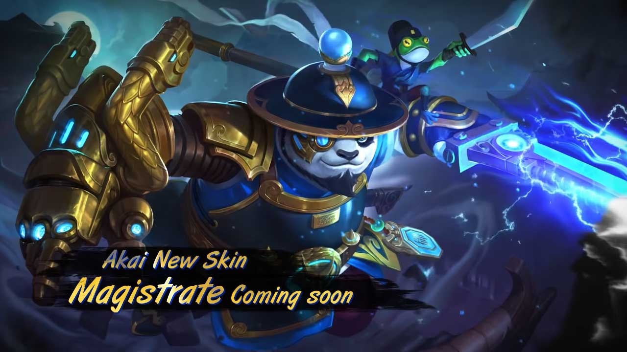 1280x720 Akai Mobile Legends New Skin Wallpaper Magistrate, Desktop