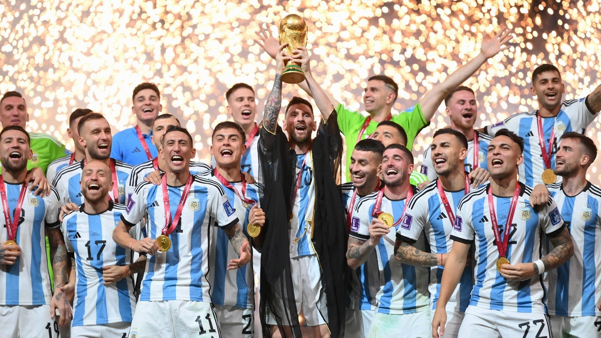 1920x1080 Messi makes more World Cup history as Argentina captain scoops second Golden Ball. Goal.com US, Desktop