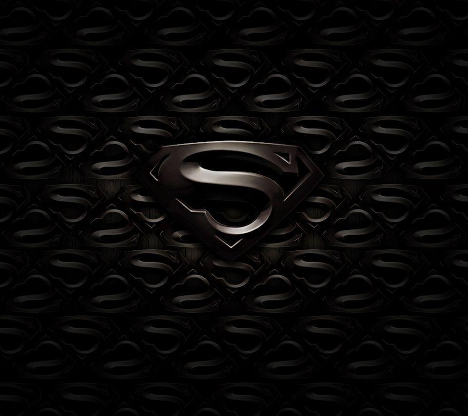 960x860 Dark Superman Logo Exclusive HD Wallpaper, Desktop