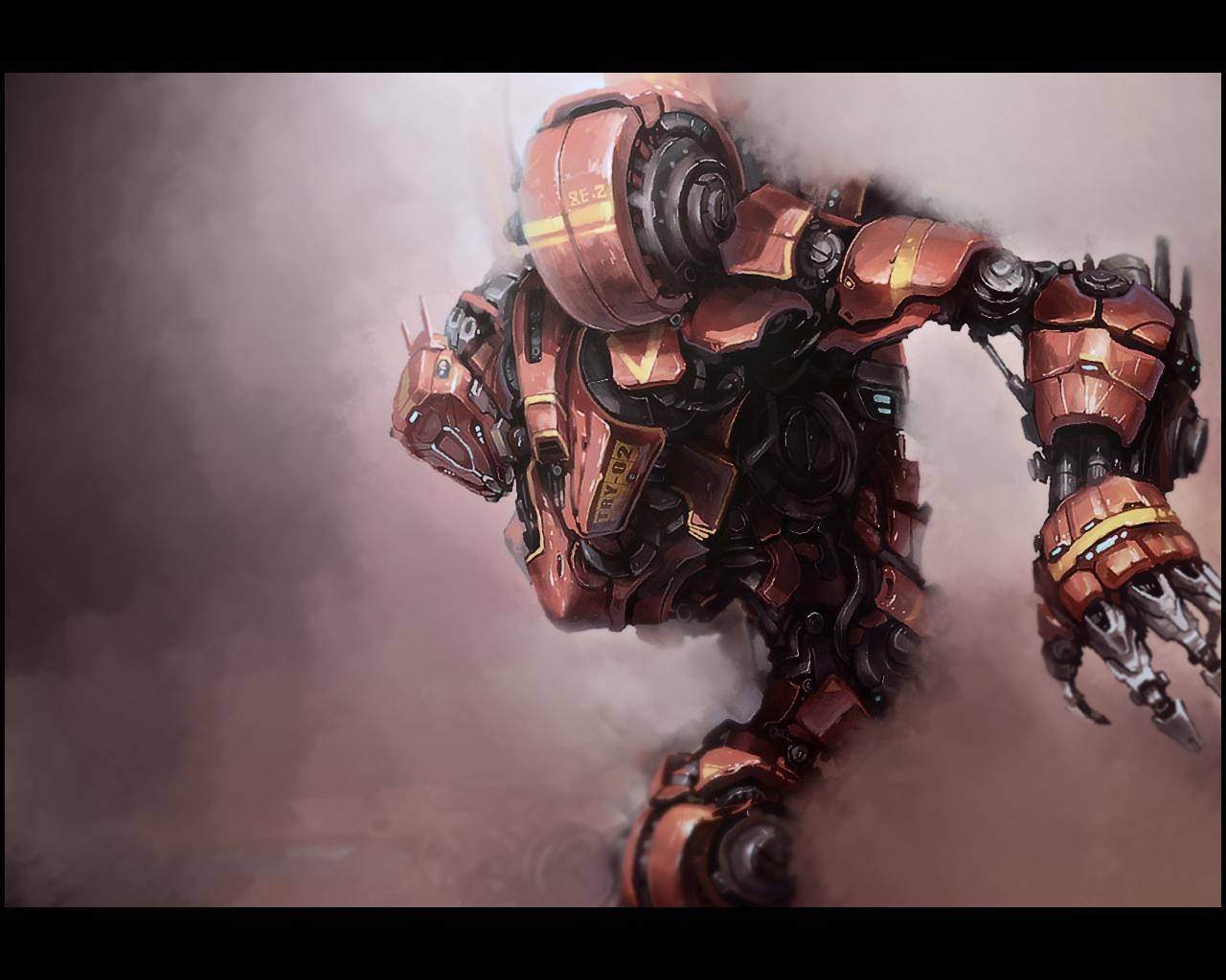 1280x1030 Robot wallpaper, Desktop