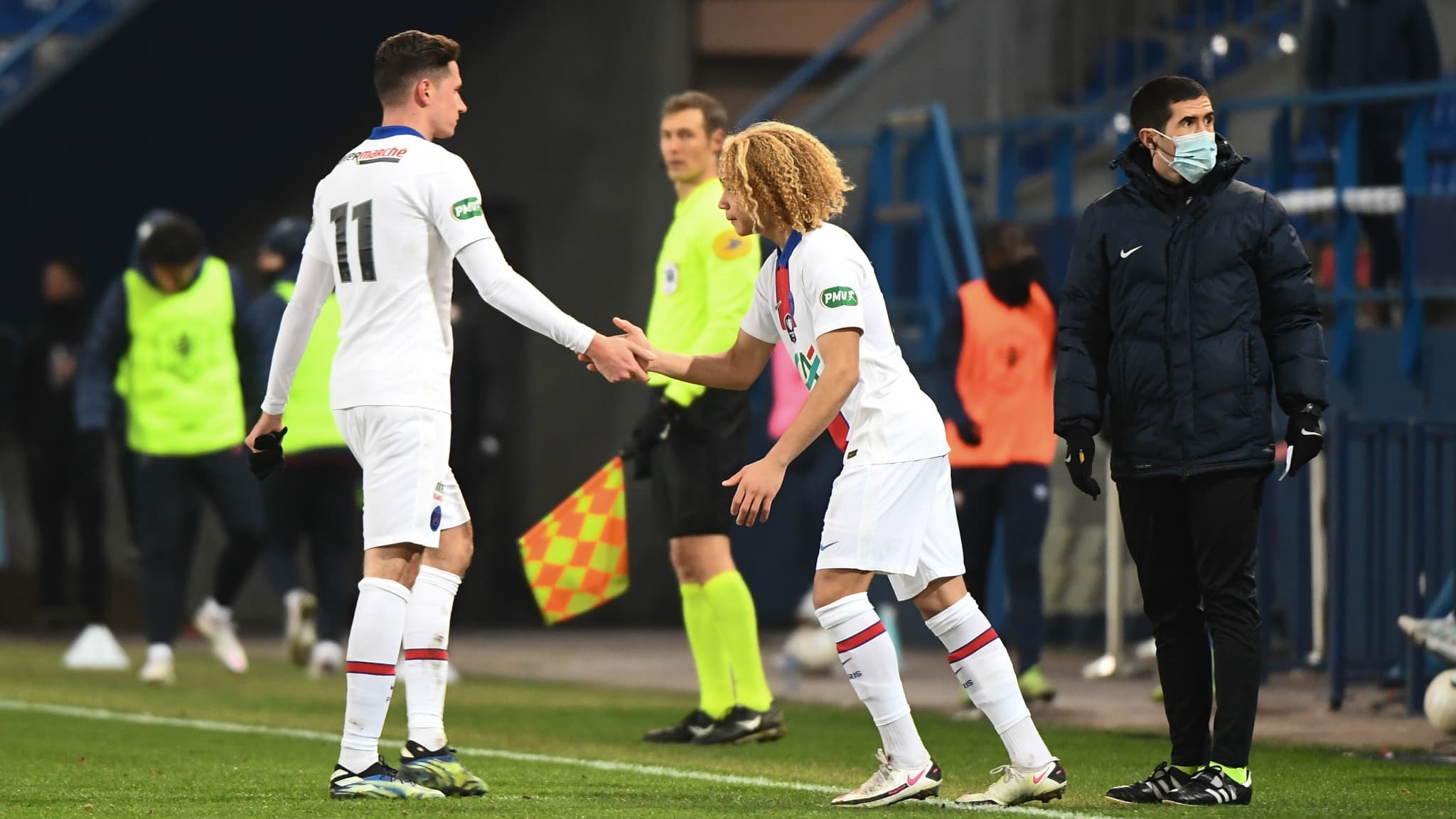 2050x1160 Caen PSG: The Emotion Of Xavi Simons After His Big Premiere Indian Paper, Desktop