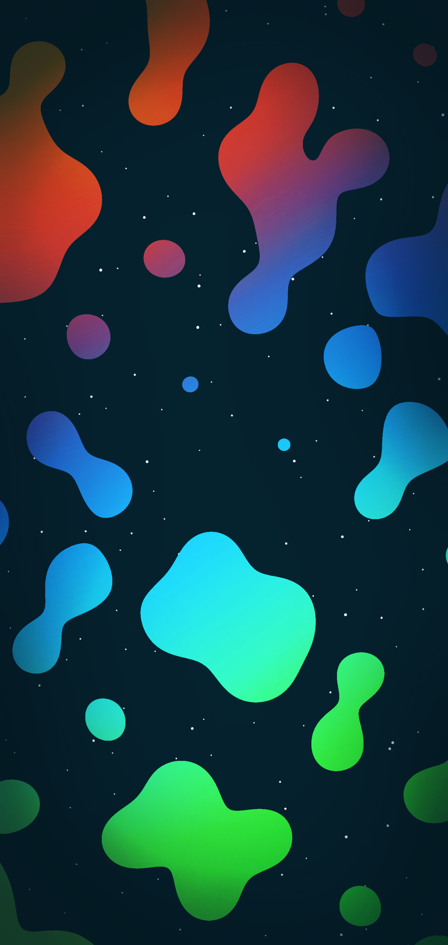 1440x3040 Blurbs' abstract wallpaper for iPhone combine shapes and color, Phone