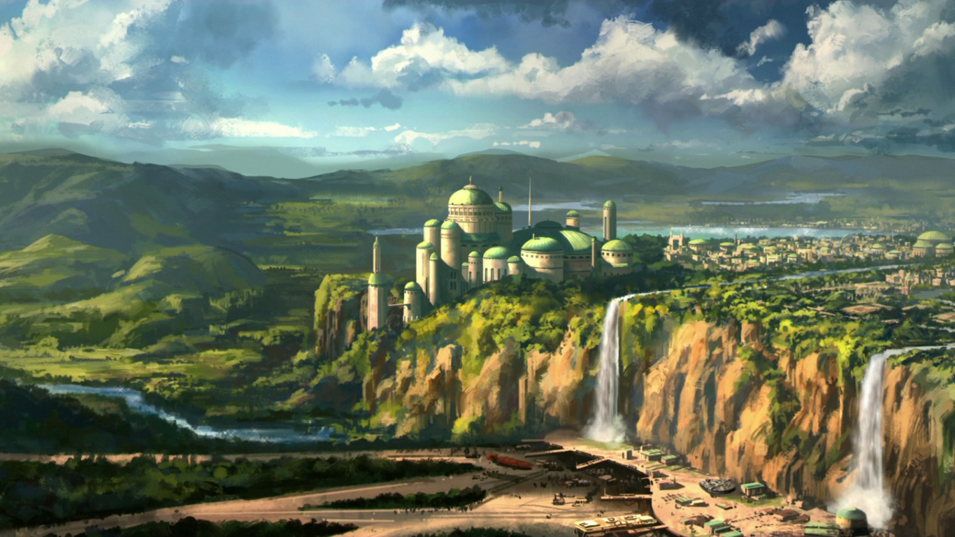 1370x770 Star Wars Naboo Wallpaper, Desktop