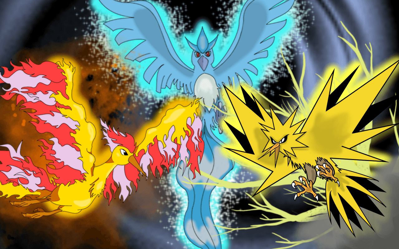 1280x800 All Legendary Pokemon In One Picture Wallpaper. Cool pokemon wallpaper, Bird pokemon, Pokemon, Desktop