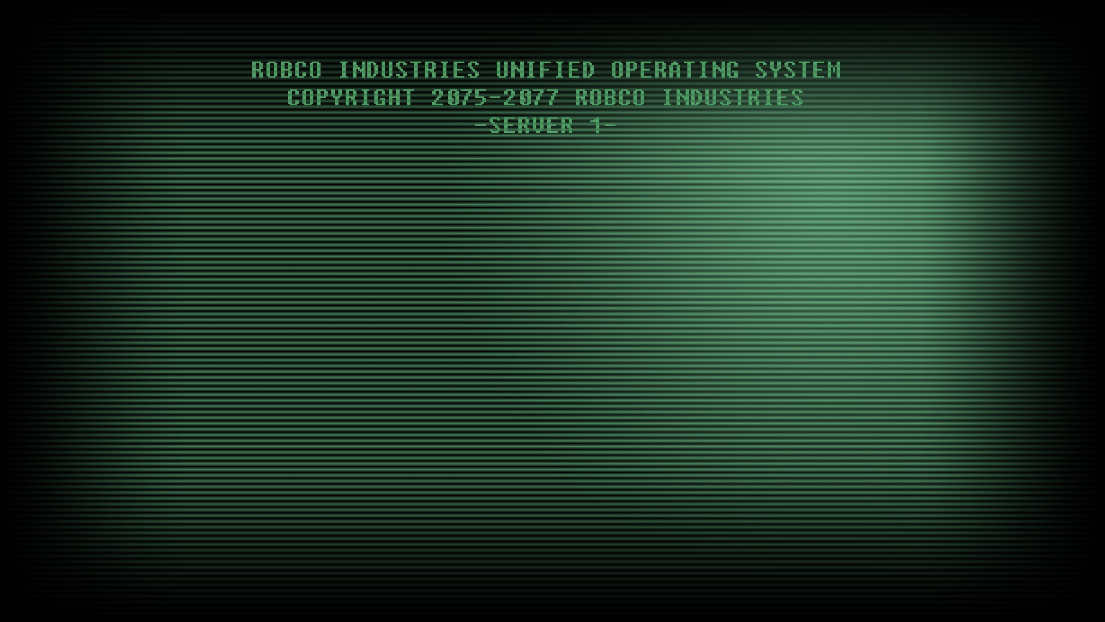 3840x2160 Fallout Terminal Inspired Wallpaper, Desktop