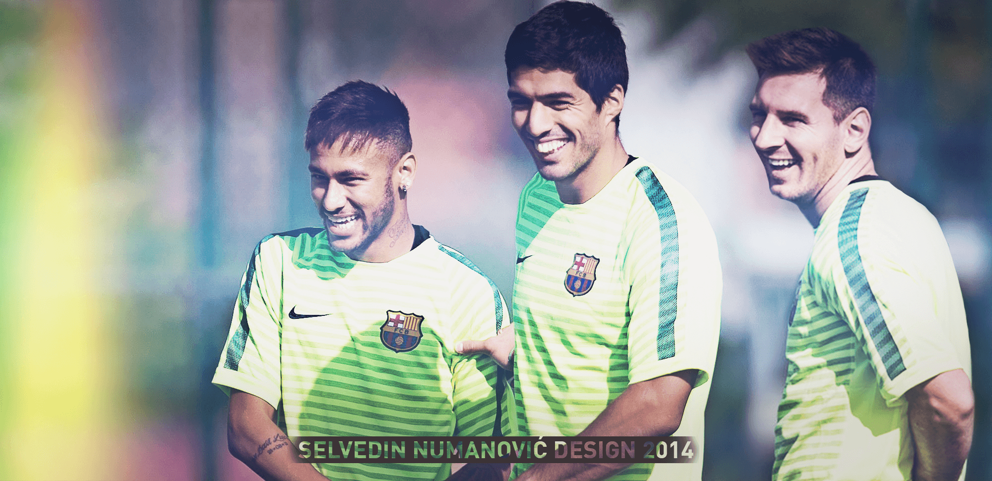 2000x970 Messi Suarez Neymar EDIT, Dual Screen