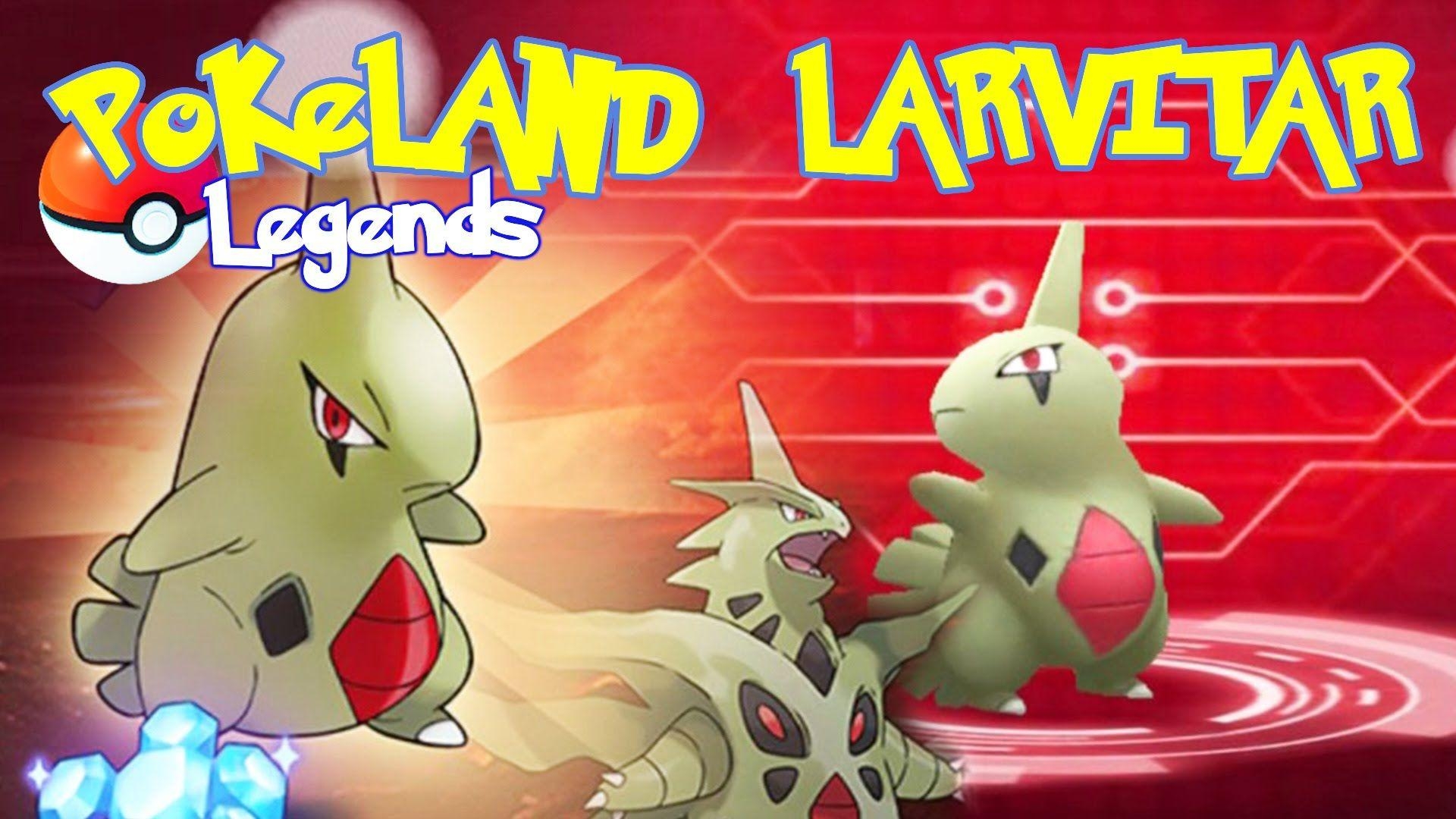 1920x1080 POKELAND LEGENDS $100 Larvitar Pokemon, Desktop