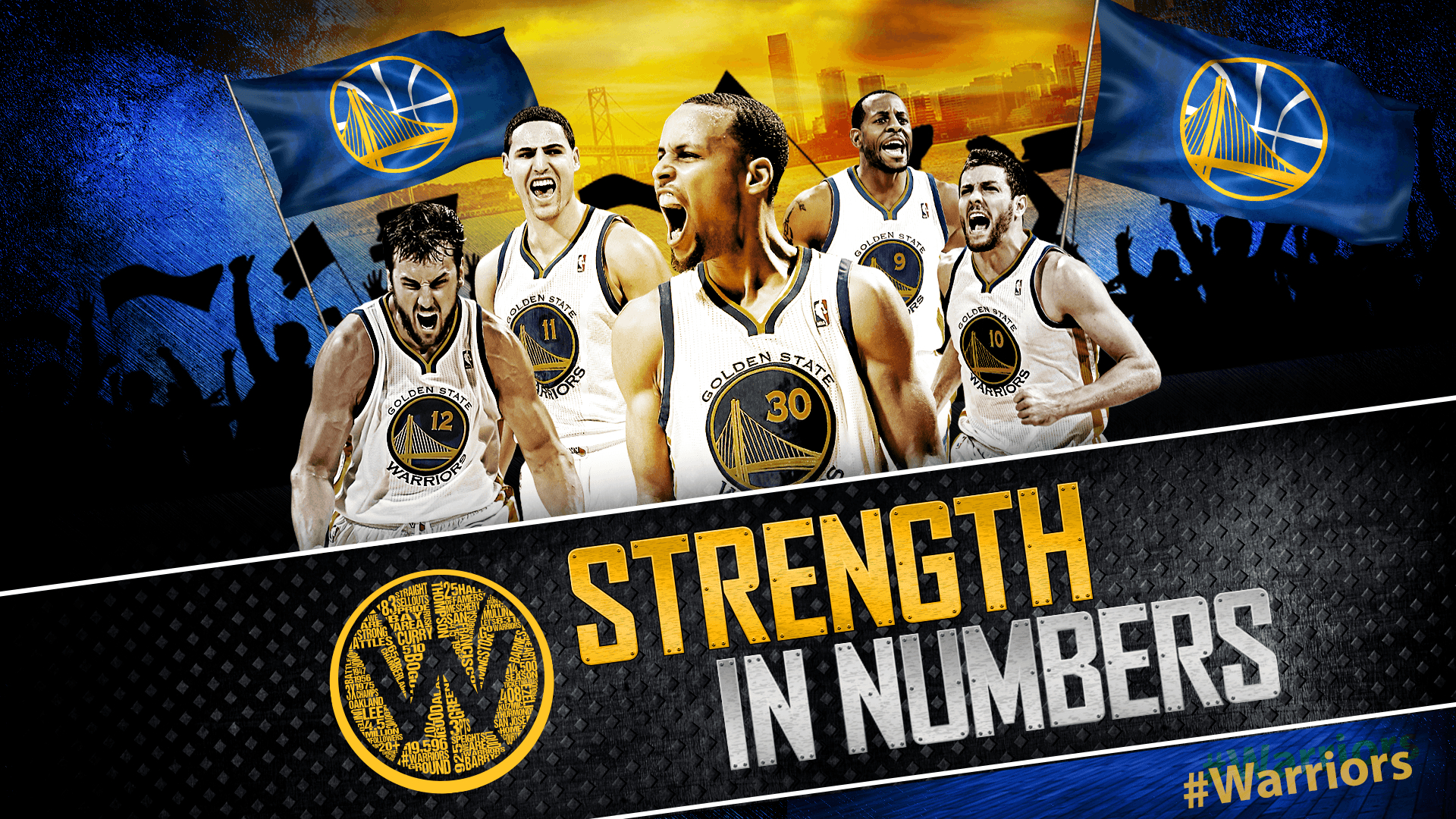 1920x1080 Golden State Warriors Wallpaper 2017 Playoffs, Desktop