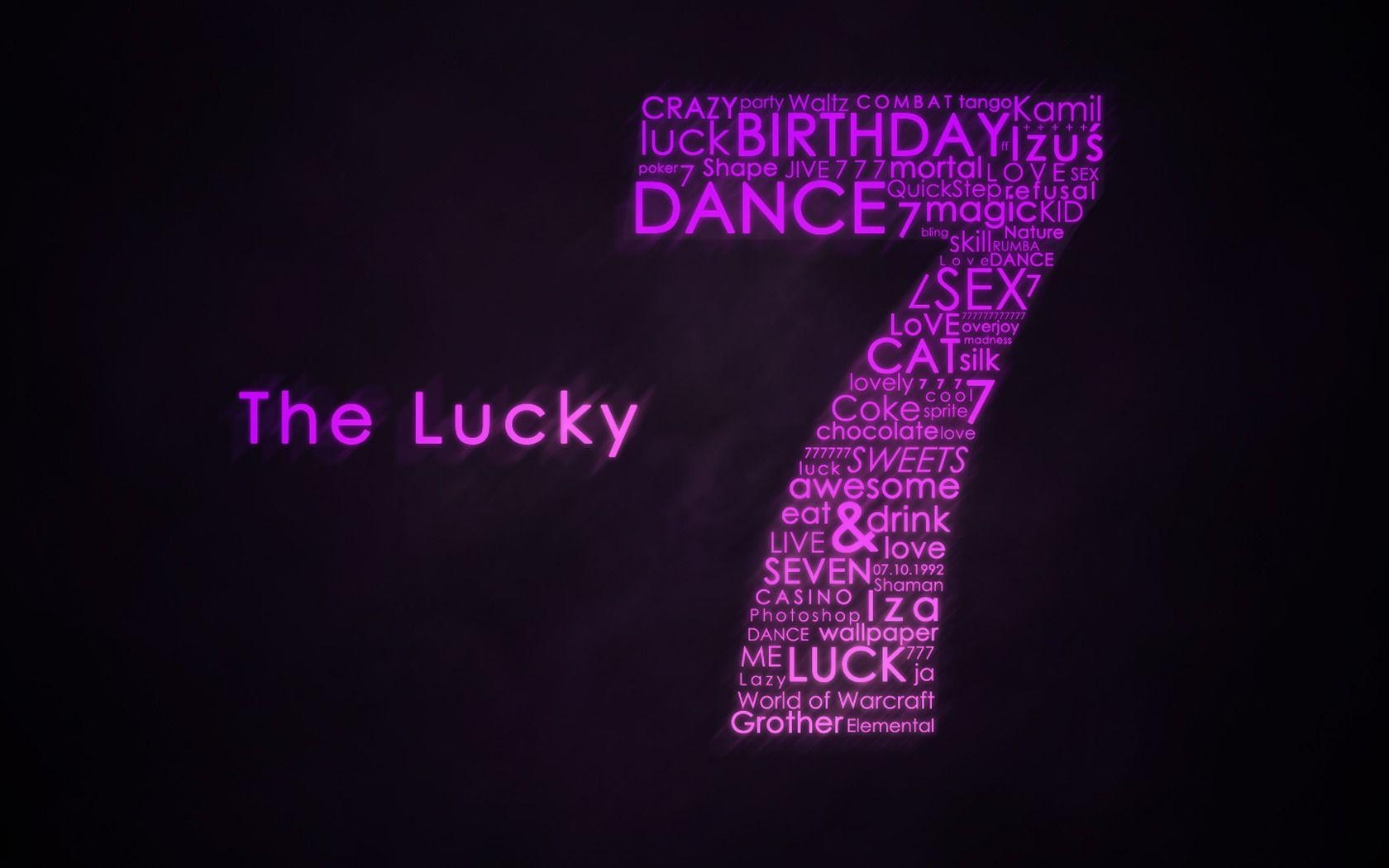 1680x1050 The Lucky SEVEN Wallpaper Miscellaneous Other Wallpaper in jpg, Desktop