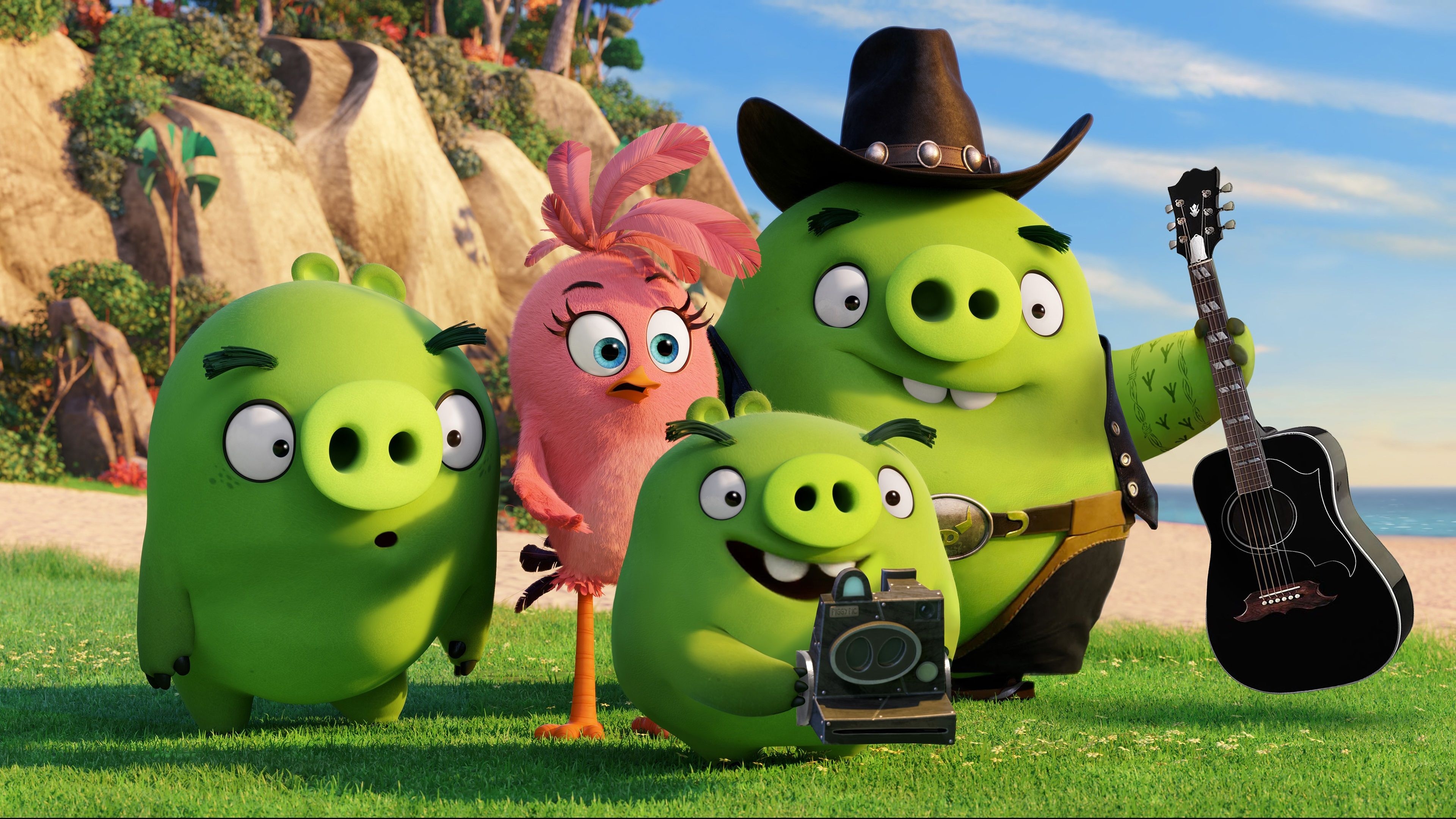 3840x2160 Wallpaper Green pigs, Angry Birds movie  UHD 4K Picture, Image, Desktop