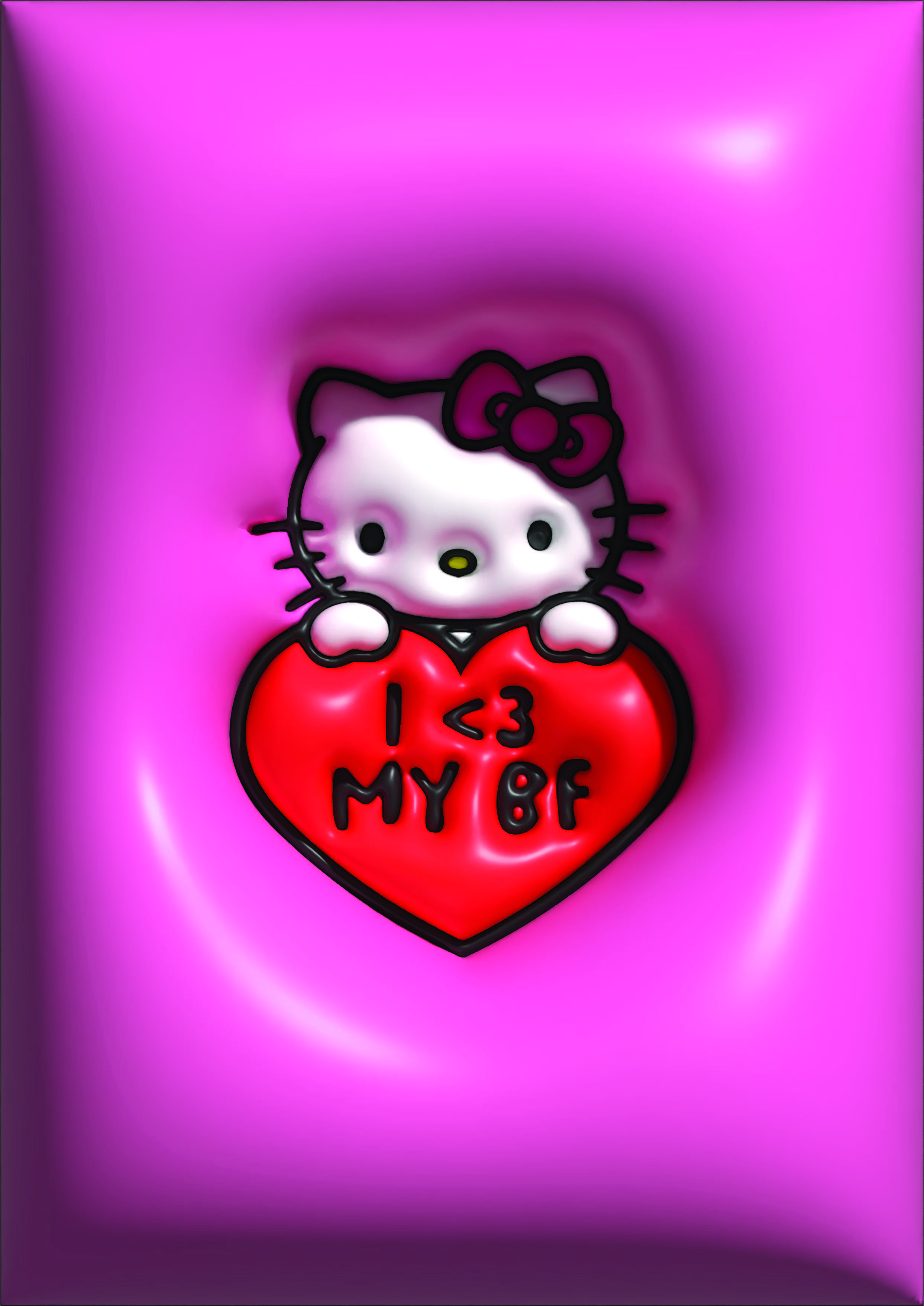 2490x3520 BF Sanrio 3D Wallpaper Profile Picture, Phone