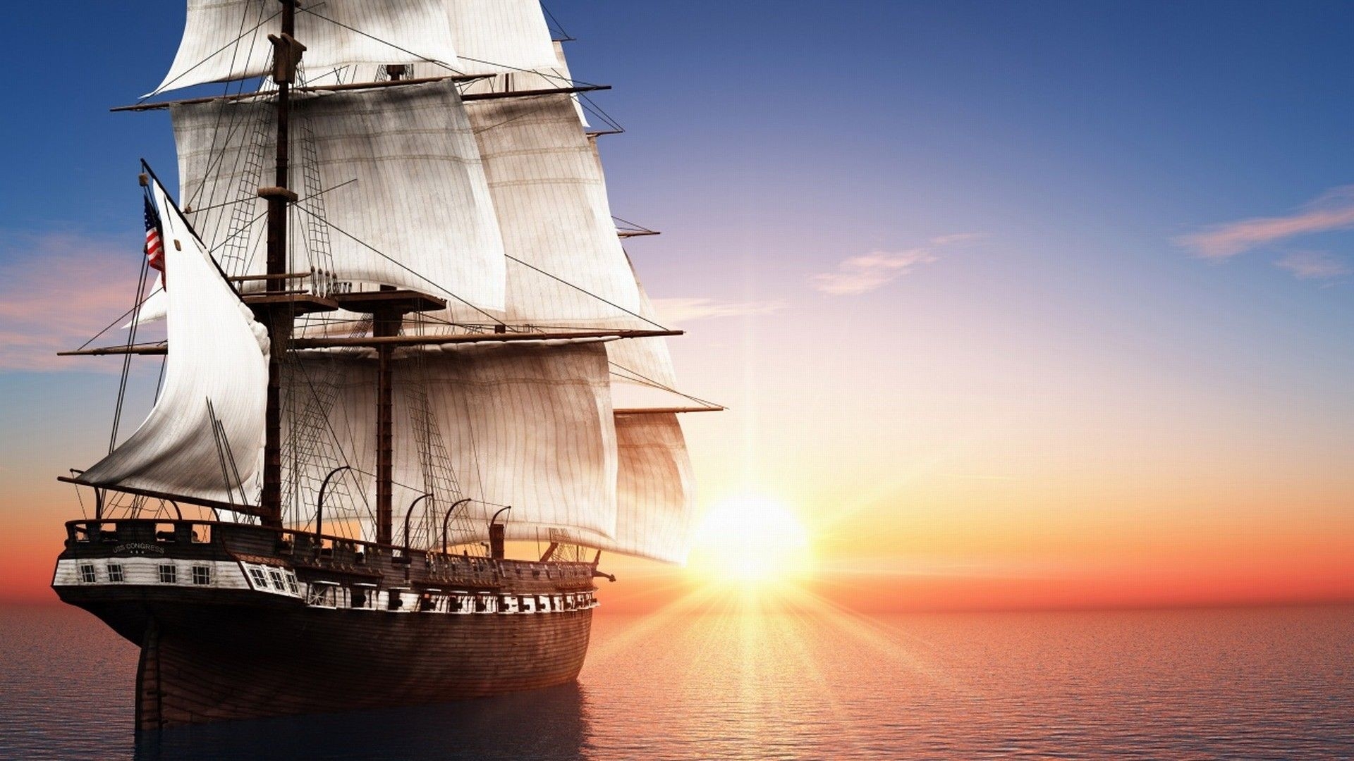 1920x1080 Tall Ships Wallpaper, Desktop