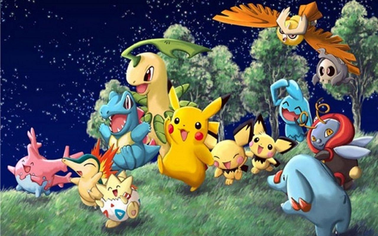 1280x800 Christmas Pokemon Wallpaper, Desktop