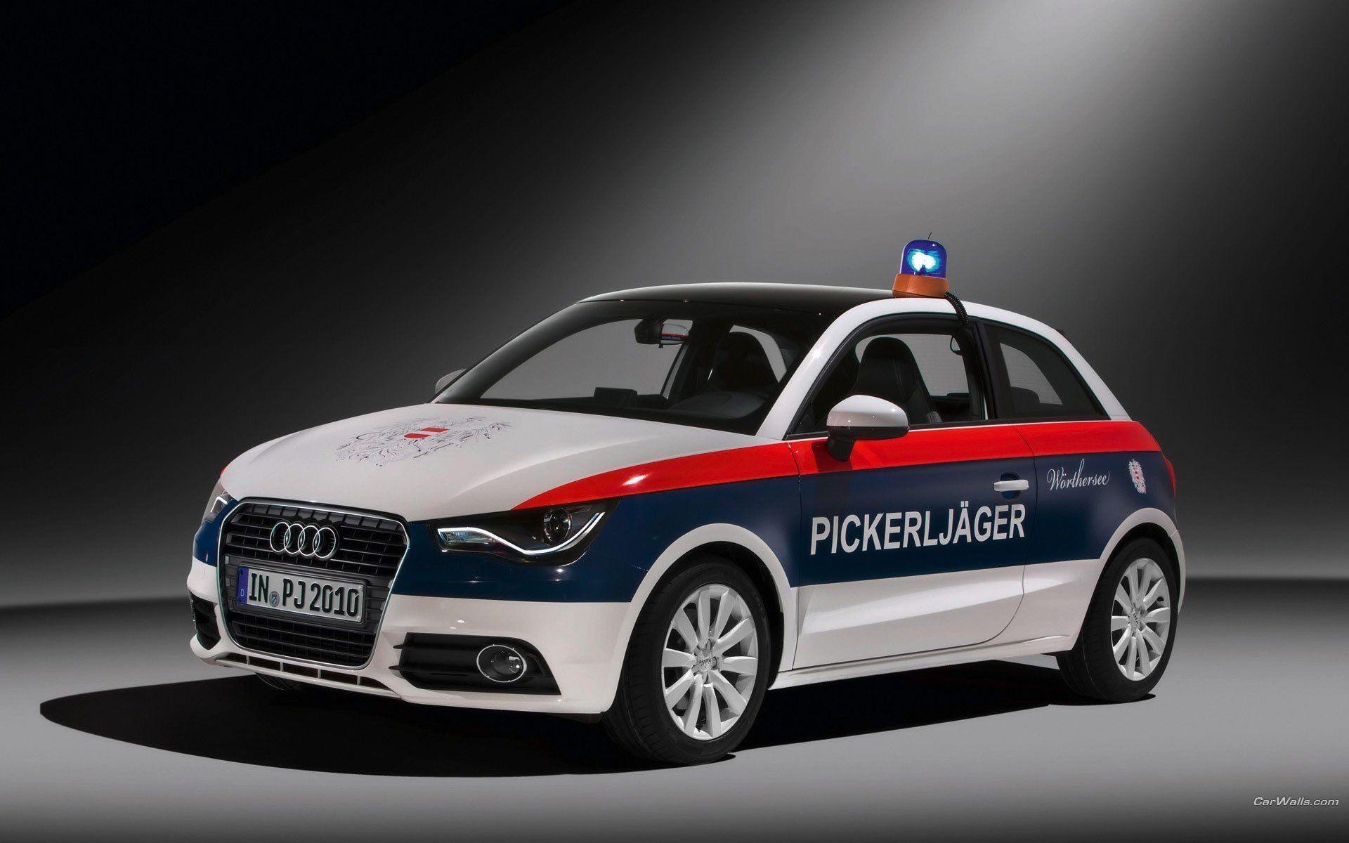 1920x1200 Audi A1 Police, Desktop