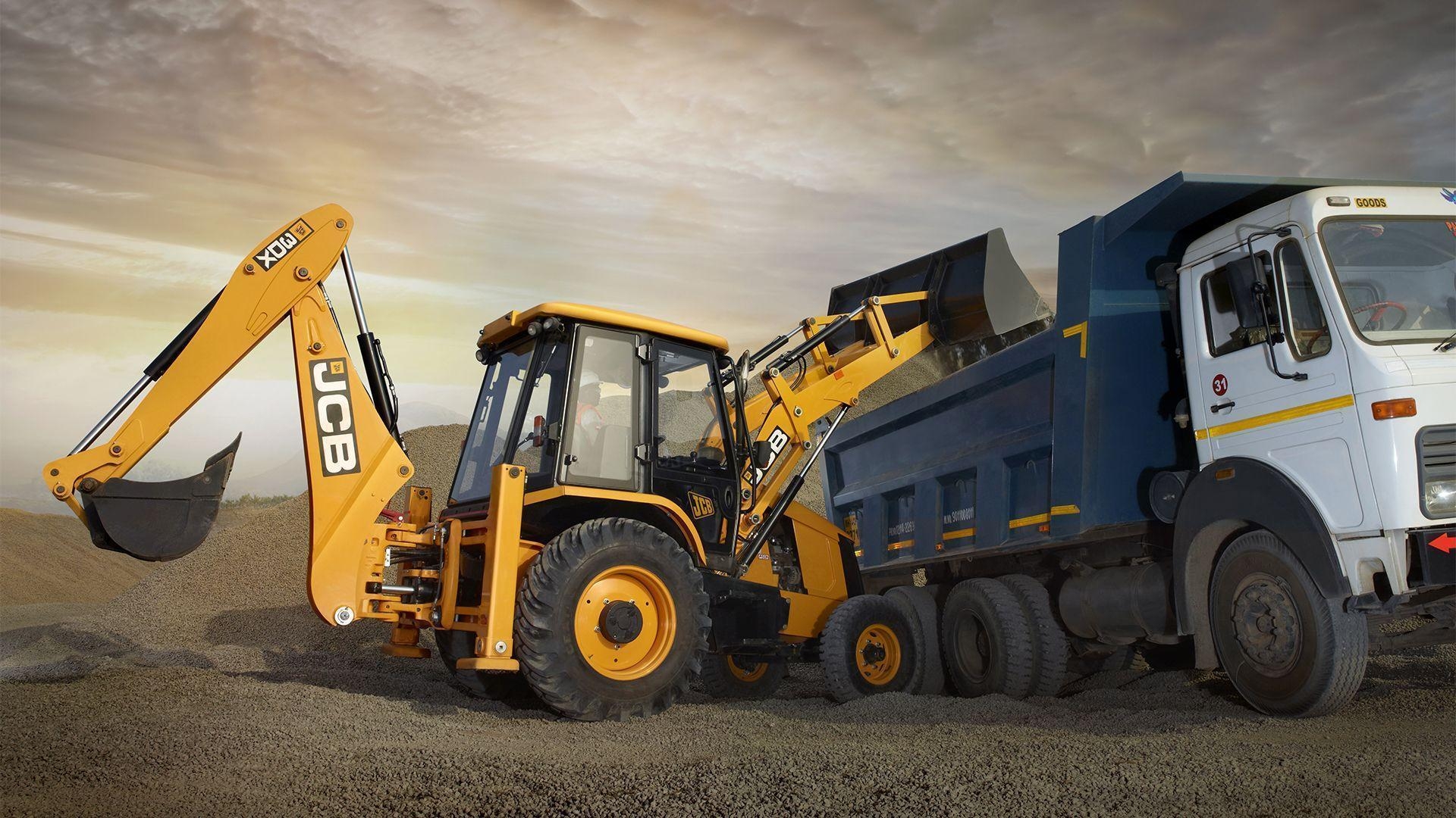 1920x1080 JCB Backhoe Image, JCB 3DX Backhoe Loader Image, Wallpaper, Photo, Desktop