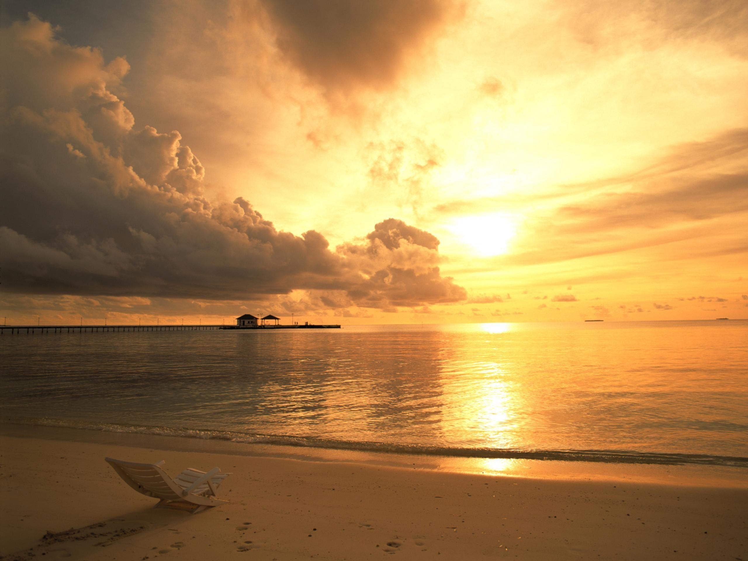 2560x1920 Tropical Beach Sunrise Wallpaper Image 6 HD Wallpapercom, Desktop