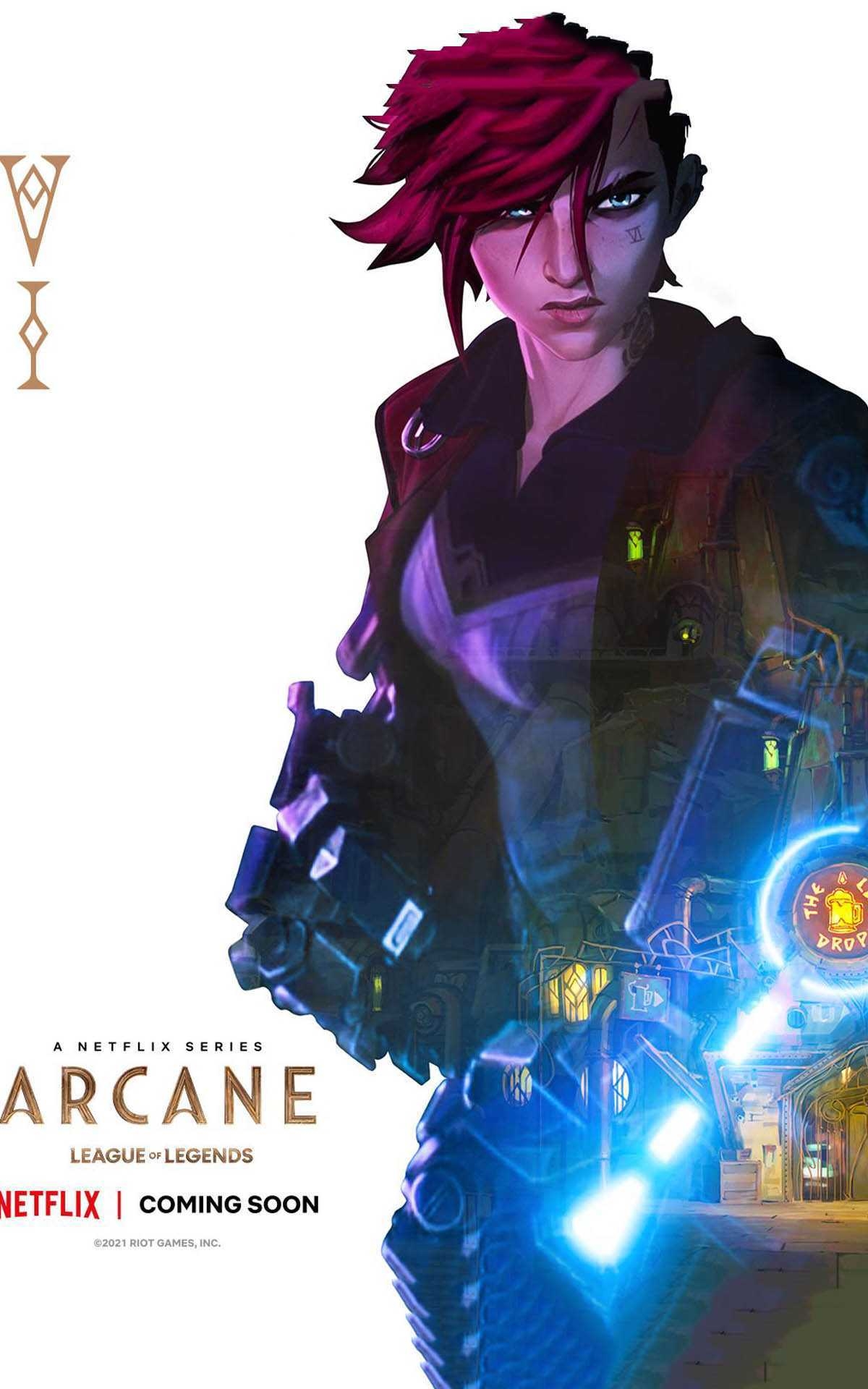 1200x1920 4K Arcane Wallpaper, Phone