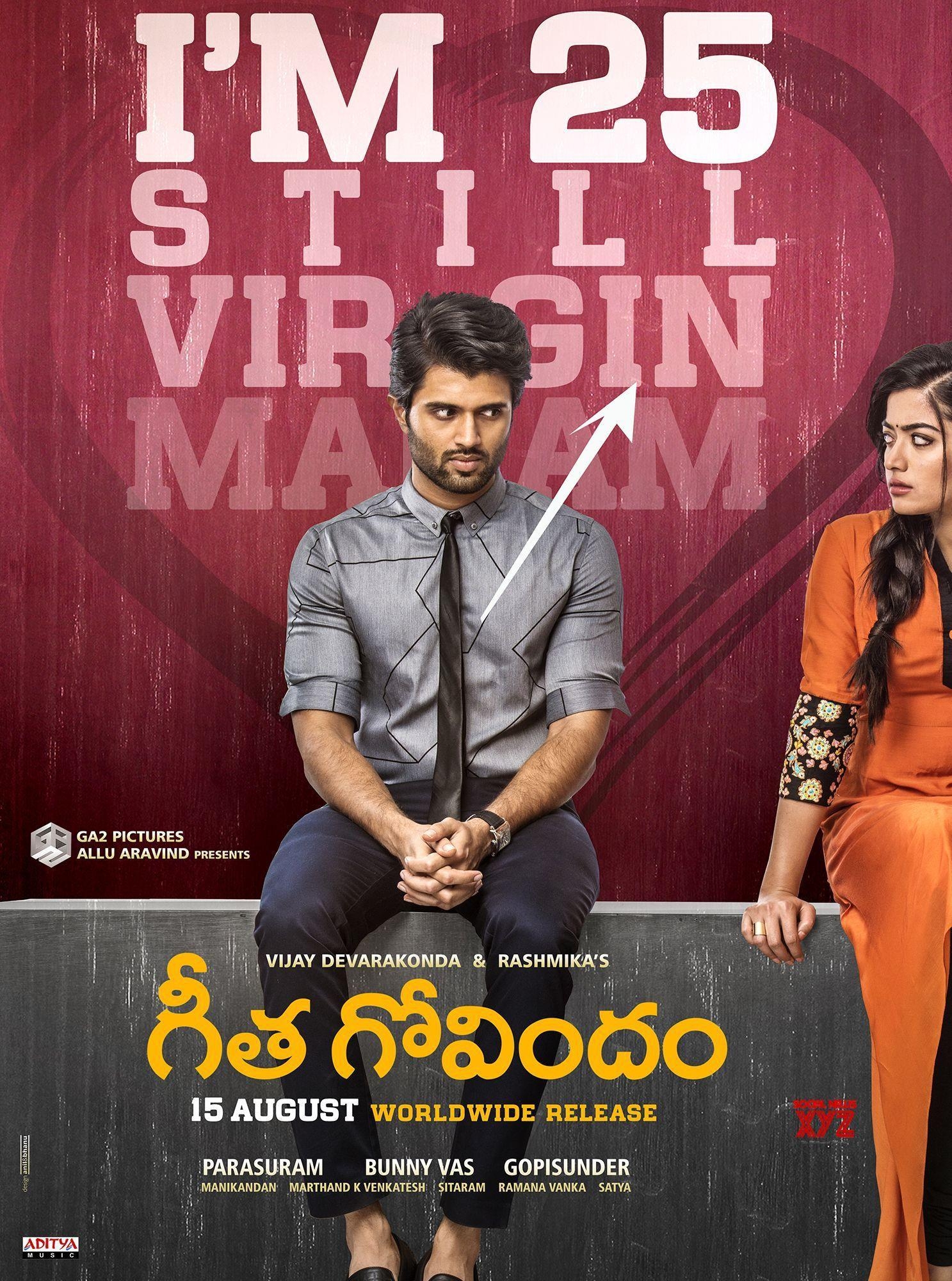 1490x2000 Geetha Govindam Movie Latest HD Poster. Social News XYZ Gallery, Phone