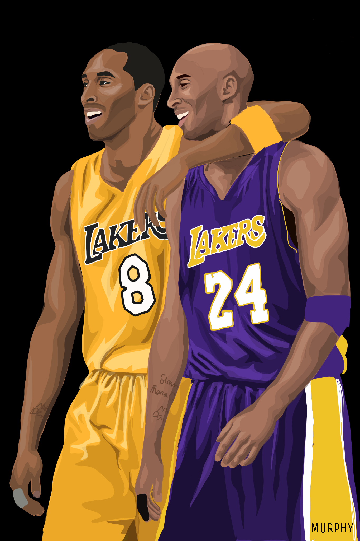 1370x2050 kobe bryant illustration. Kobe bryant poster, Kobe bryant shirt, Kobe bryant, Phone