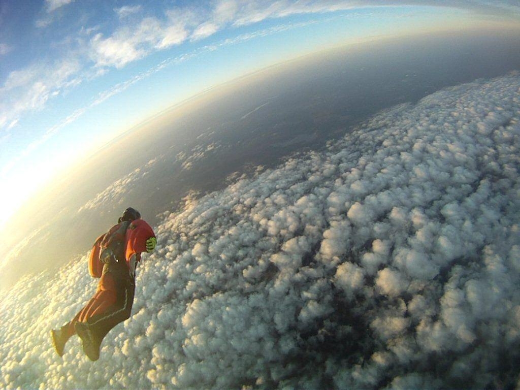 1030x770 Fonds d&;écran Wingsuit, Desktop