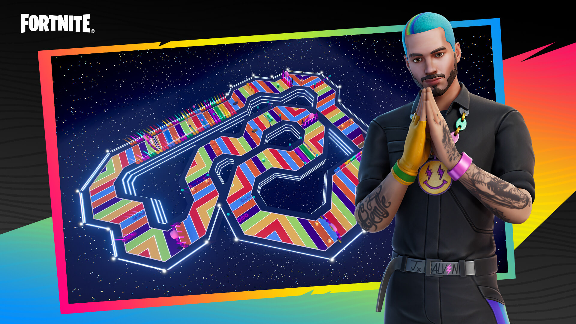 1920x1080 J Balvin Fortnite wallpaper, Desktop