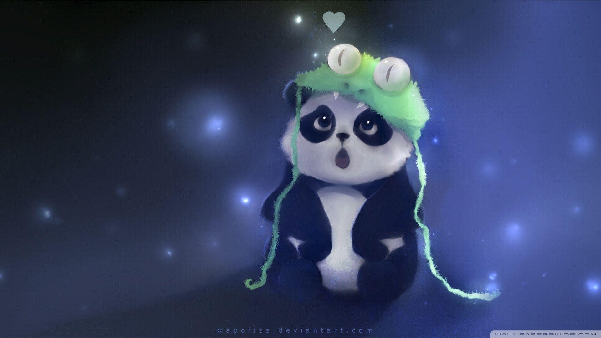 1920x1080 Anime Panda Wallpaper, Desktop