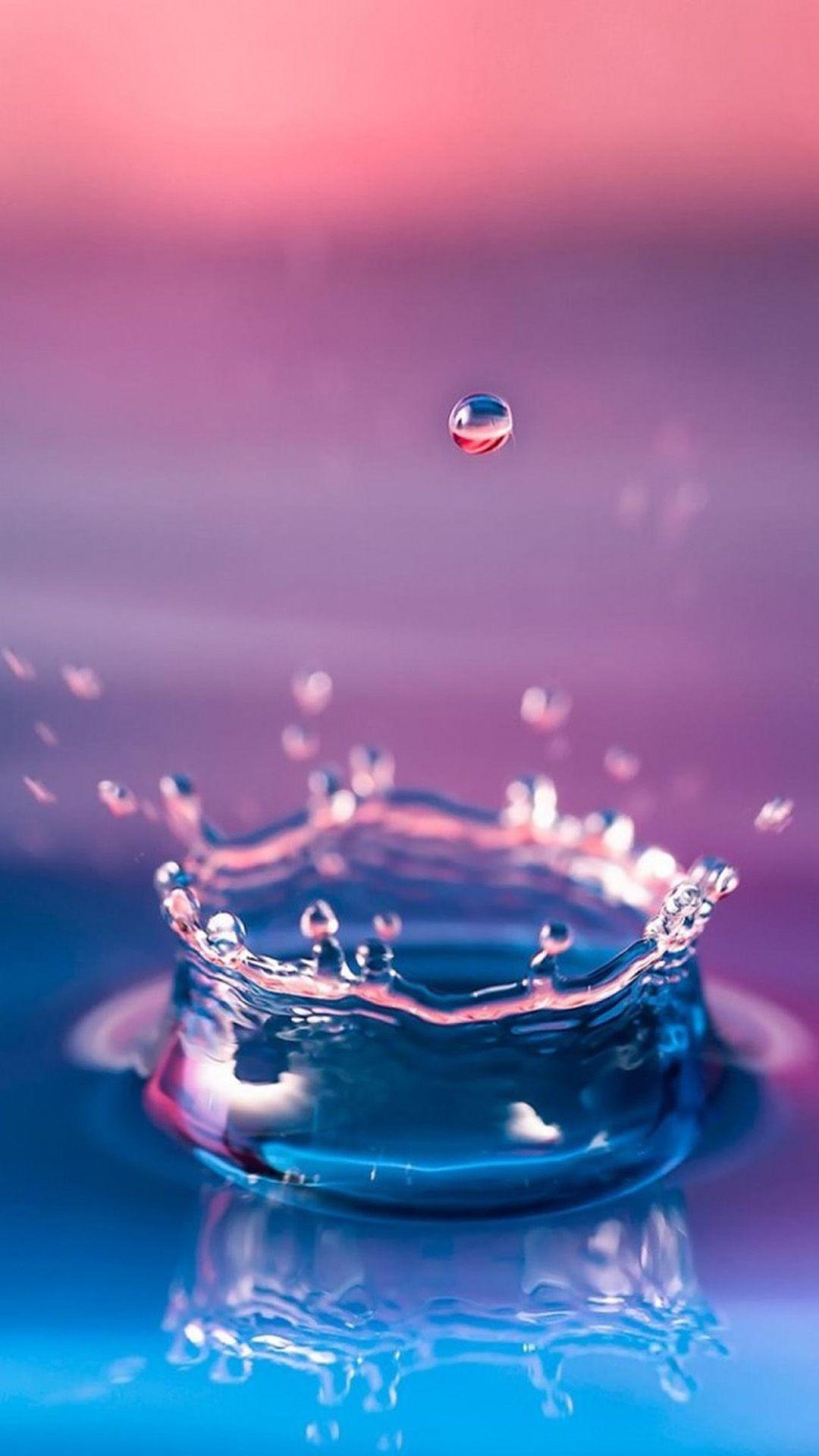 1080x1920 Water Splash Macro #iPhone #wallpaper. S5 wallpaper, HD nature wallpaper, iPhone wallpaper hipster, Phone