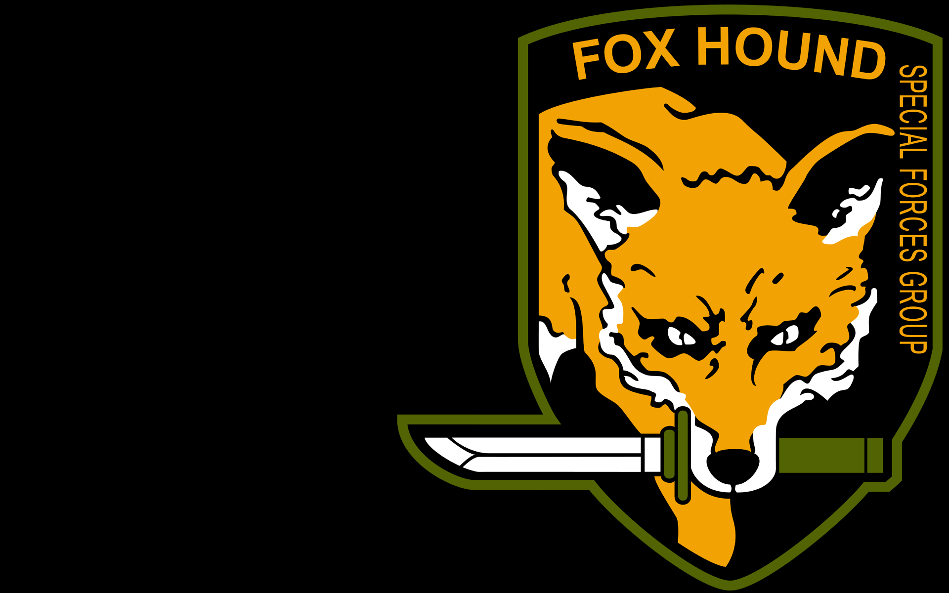 1920x1200 Foxhound Logo, Desktop