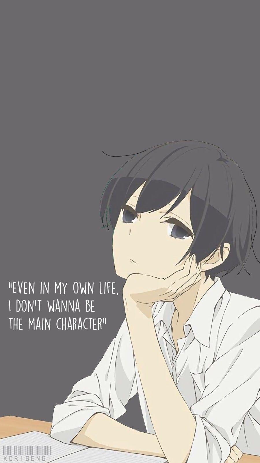 900x1600 Tanaka kun V3. Anime art, Anime, Anime qoutes, Phone