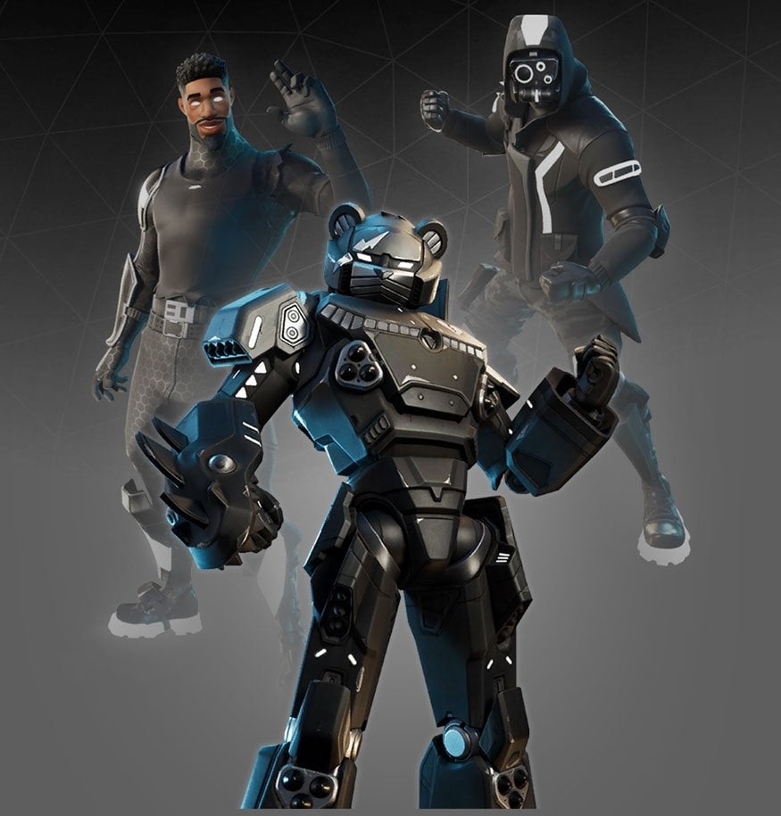 880x920 Mecha Team Shadow Fortnite wallpaper, Phone