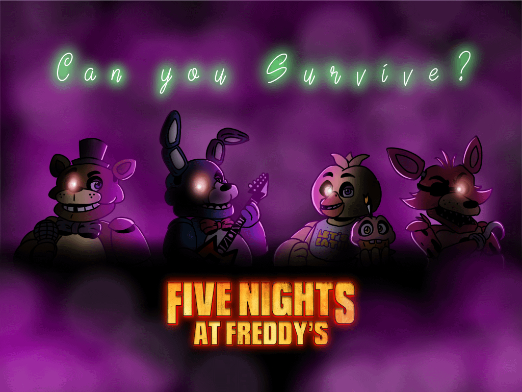 1030x770 Five Nights at Freddy's Movie Fanart, Desktop