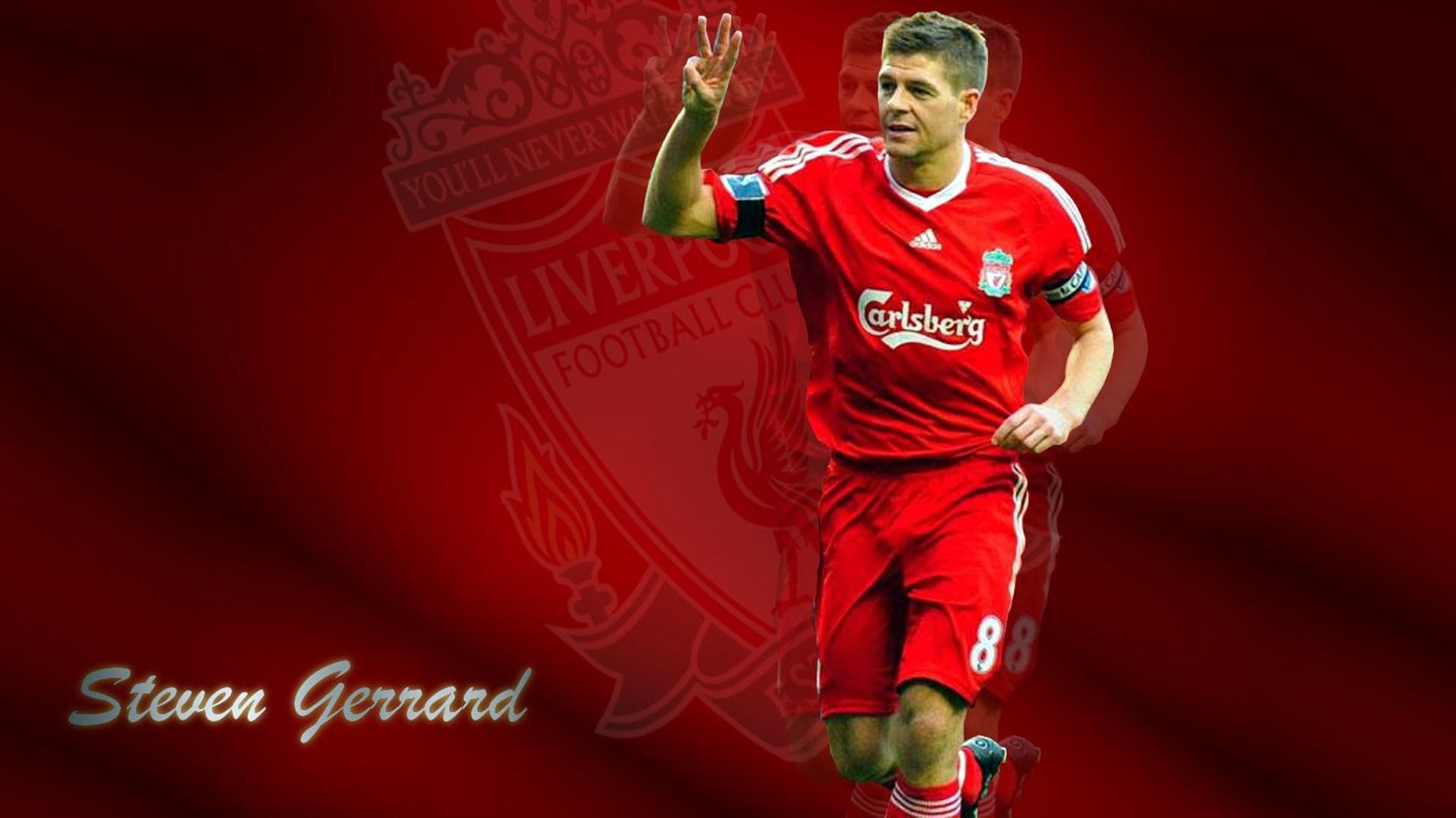 1920x1080 Steven Gerrard Quotes Wallpaper Liverpool F C Image Steven Gerrard, Desktop