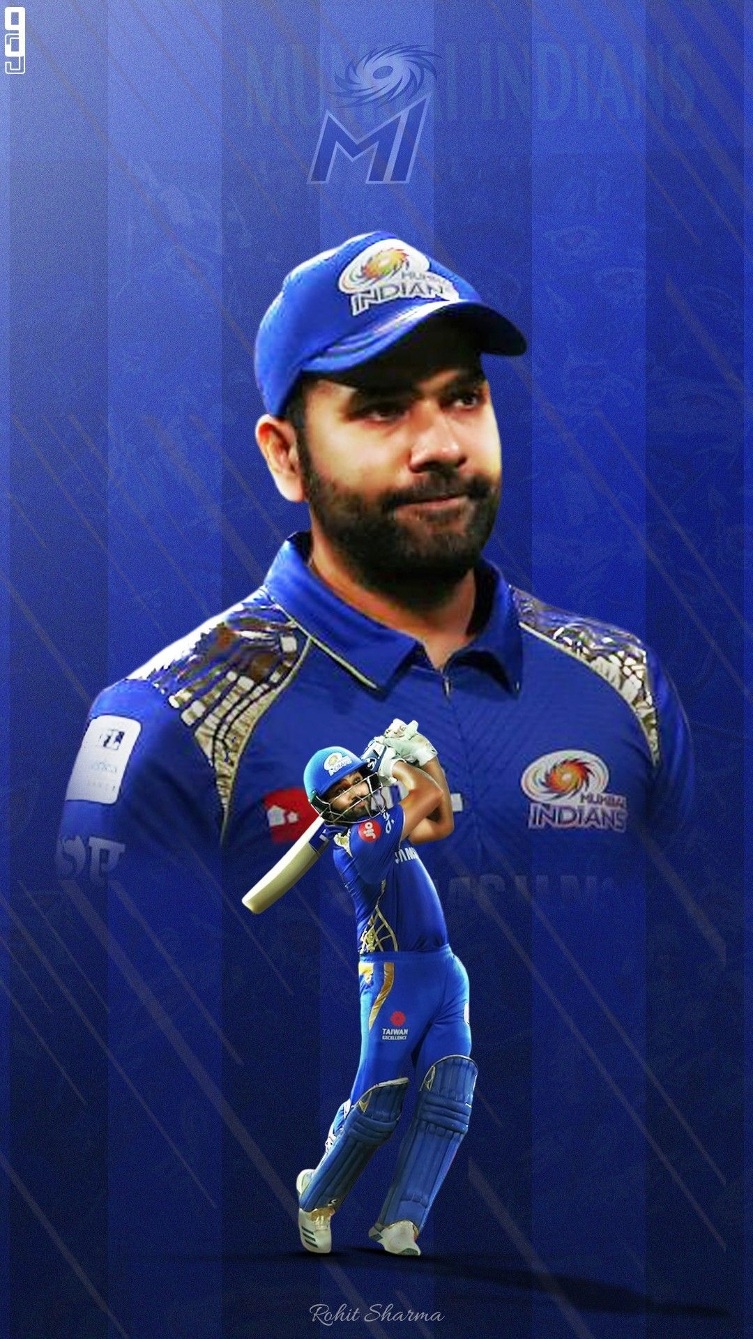 1080x1920 Rohit Sharma Mumbai Indians Wallpaper Free Rohit Sharma Mumbai Indians Background, Phone