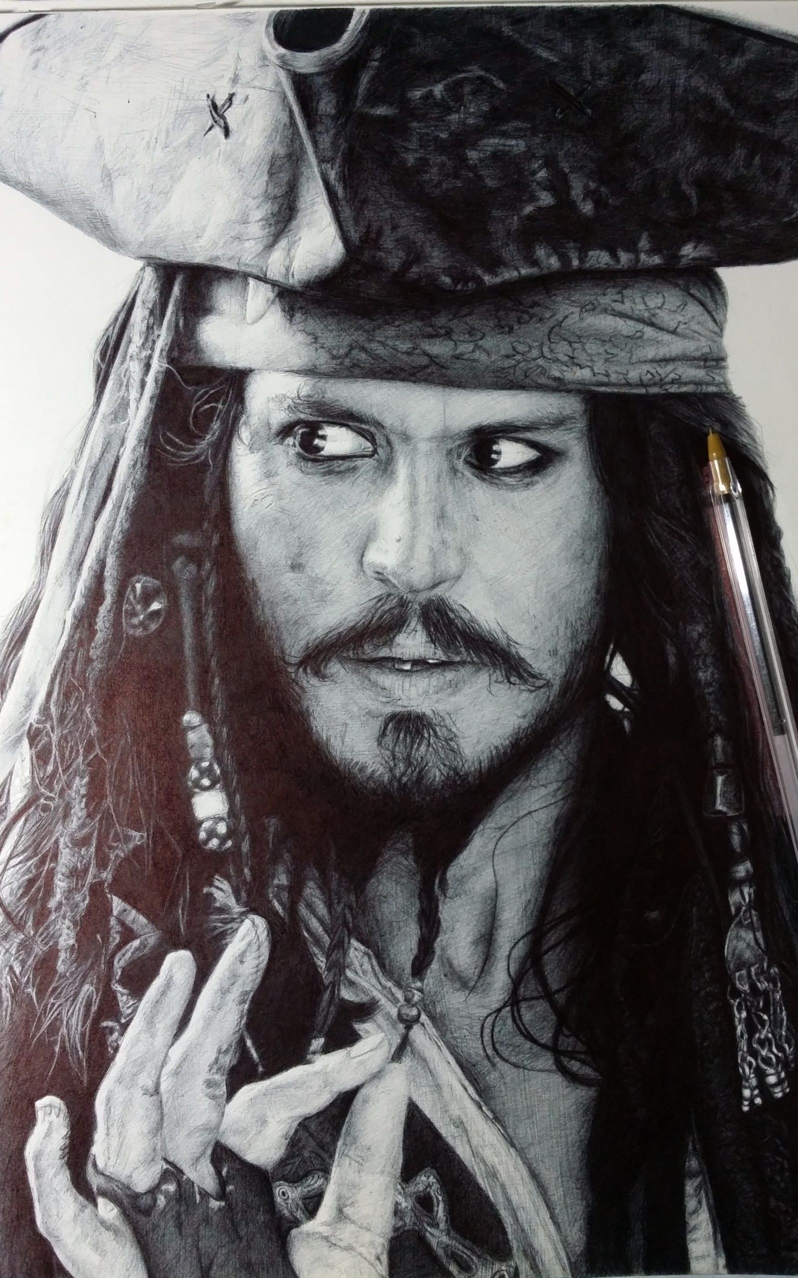 1600x2560 Download Jack Sparrow Eyeliner, Jack Sparrow Emoji, Phone