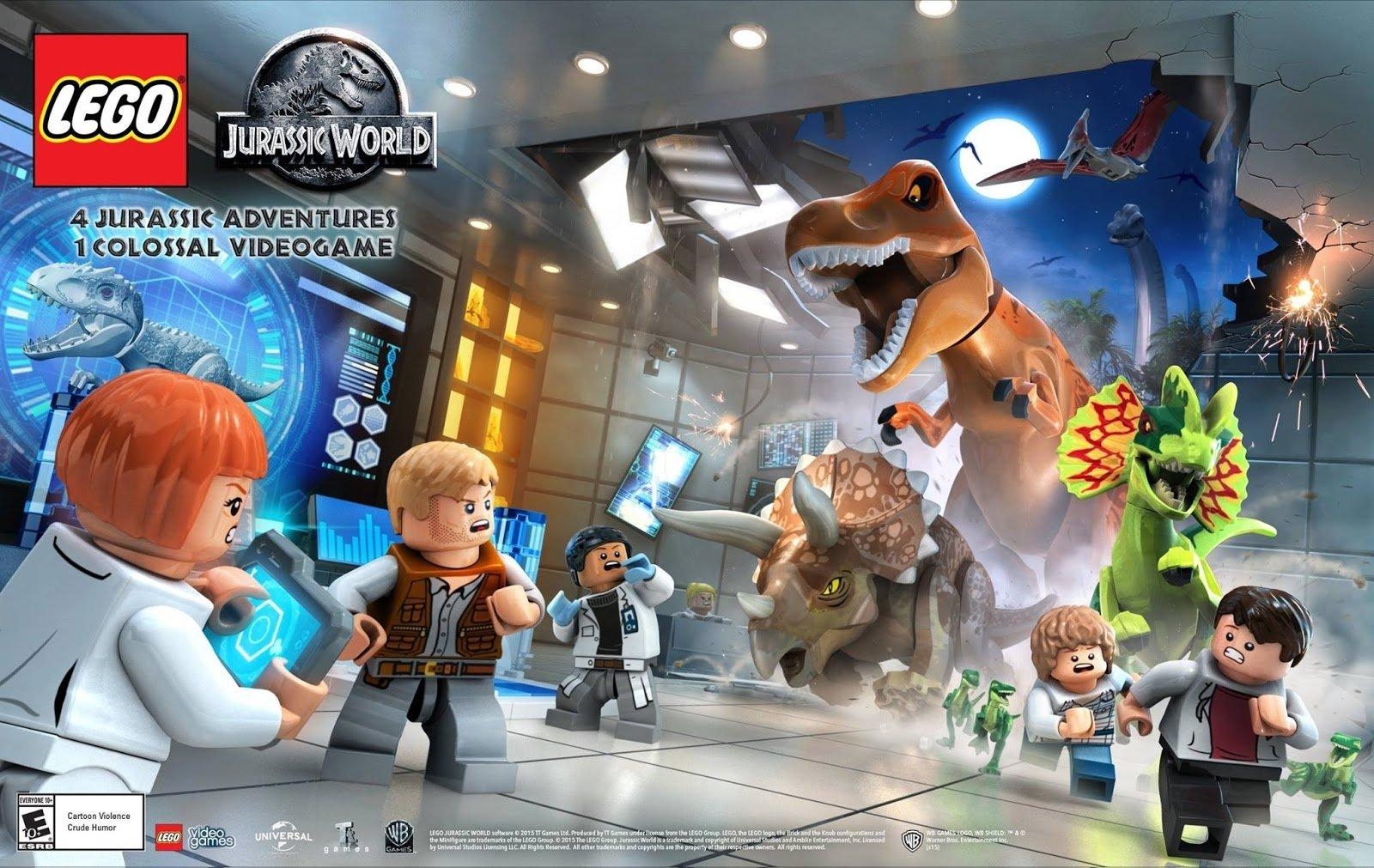 1600x1020 LEGO Jurassic World HD Wallpaper, Desktop