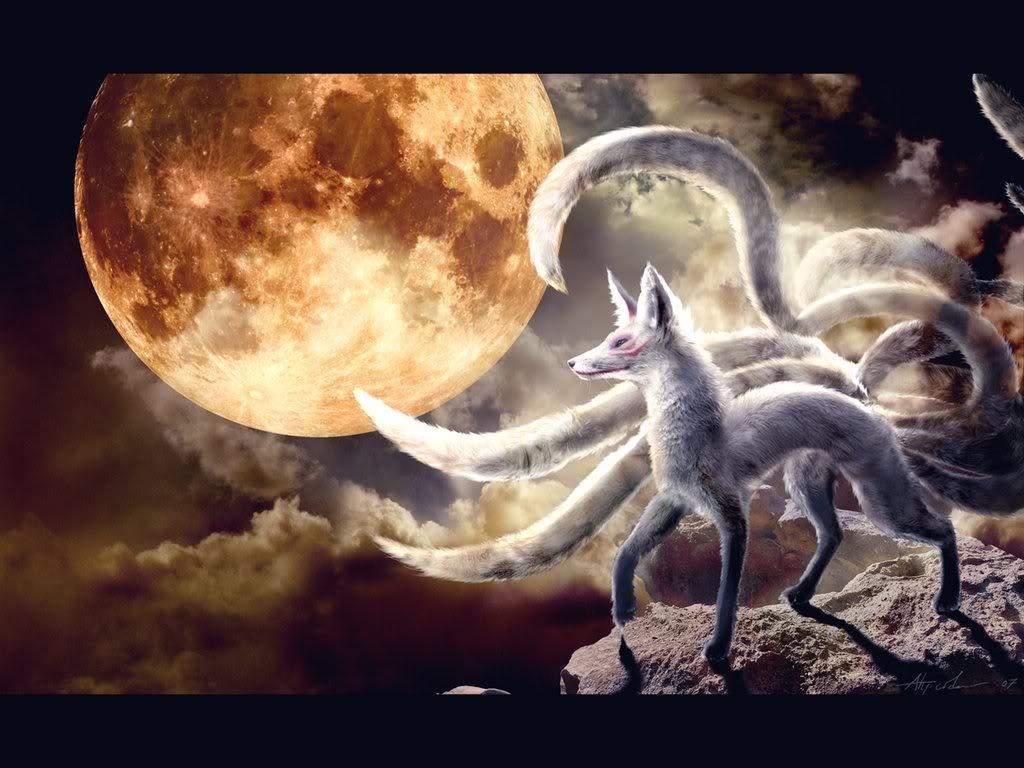 1030x770 Kitsune Nine Tailed Fox Is A Mythological Creature That Has, Desktop