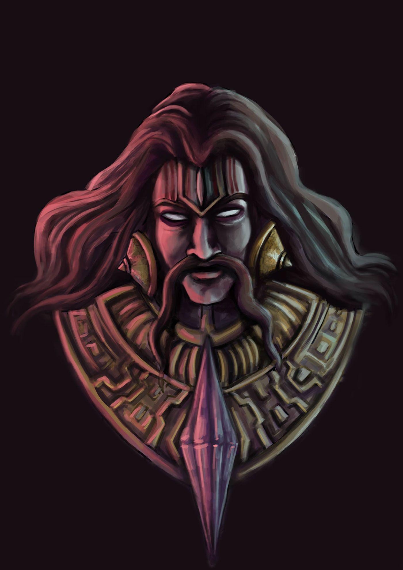 1400x1980 Ravan the Satan god. Lord vishnu wallpaper, Phone