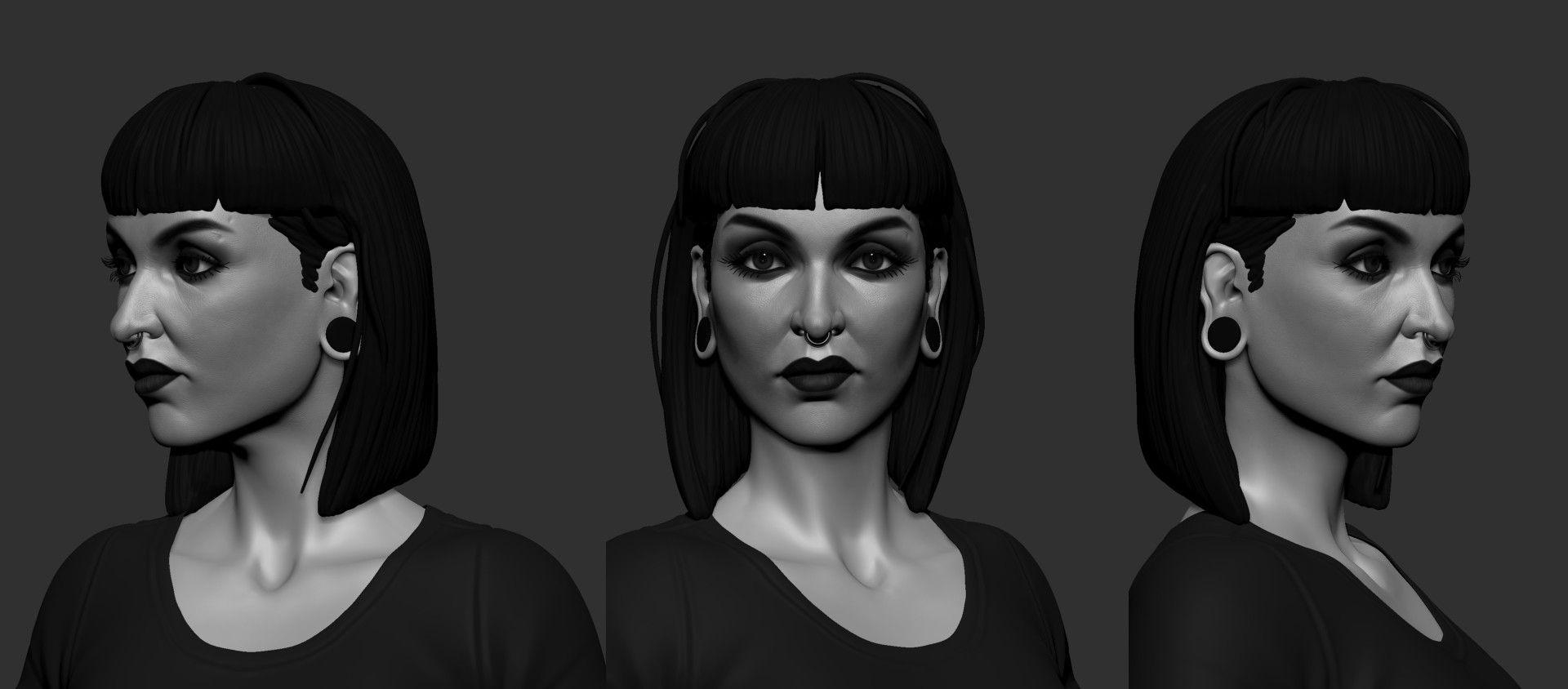 1920x850 Antoine Dupuis (JINJER) Fun sculpt session, Dual Screen