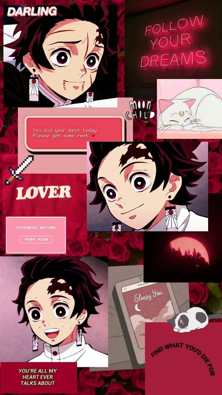 720x1280 Tanjiro Kamado aesthetic. Anime wallpaper, Anime wallpaper iphone, Cute anime wallpaper, Phone