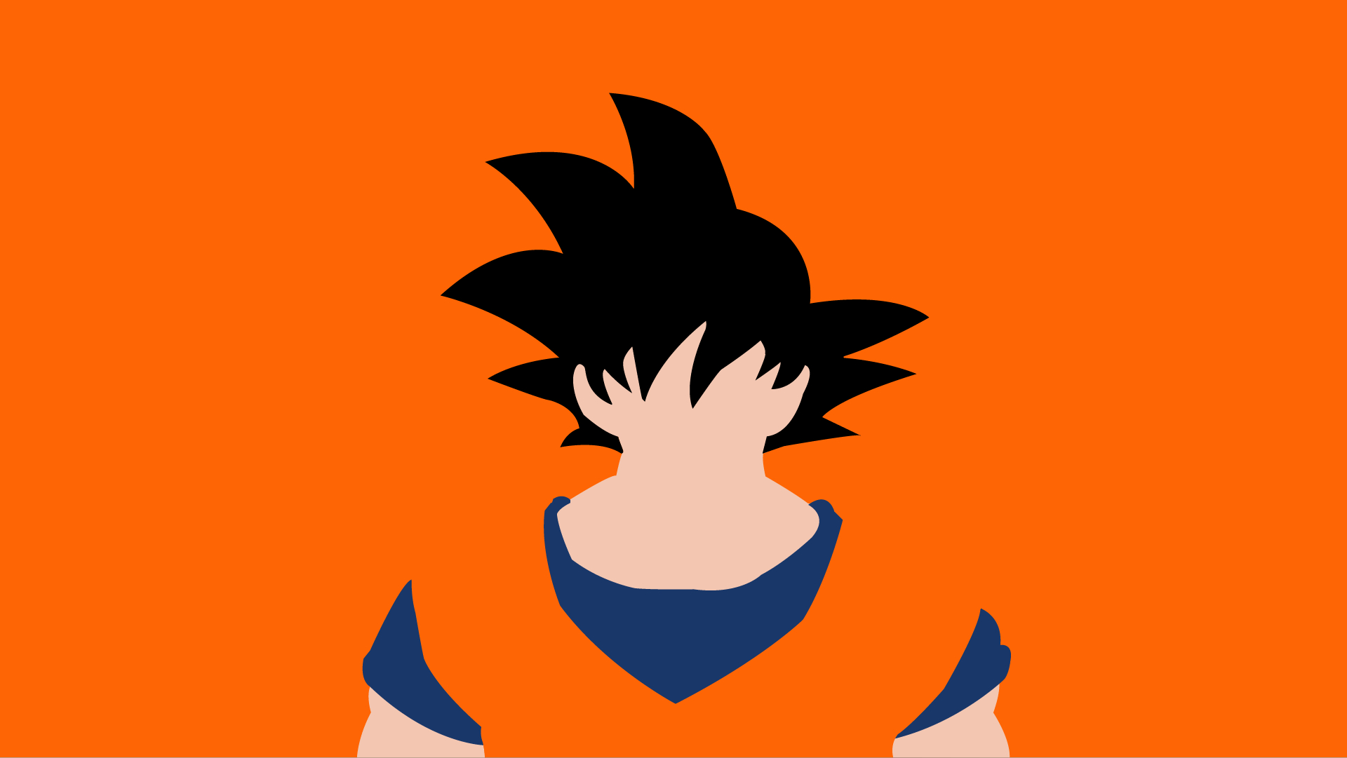 1920x1090 Goku Minimalist Wallpaper Free Goku Minimalist Background, Desktop