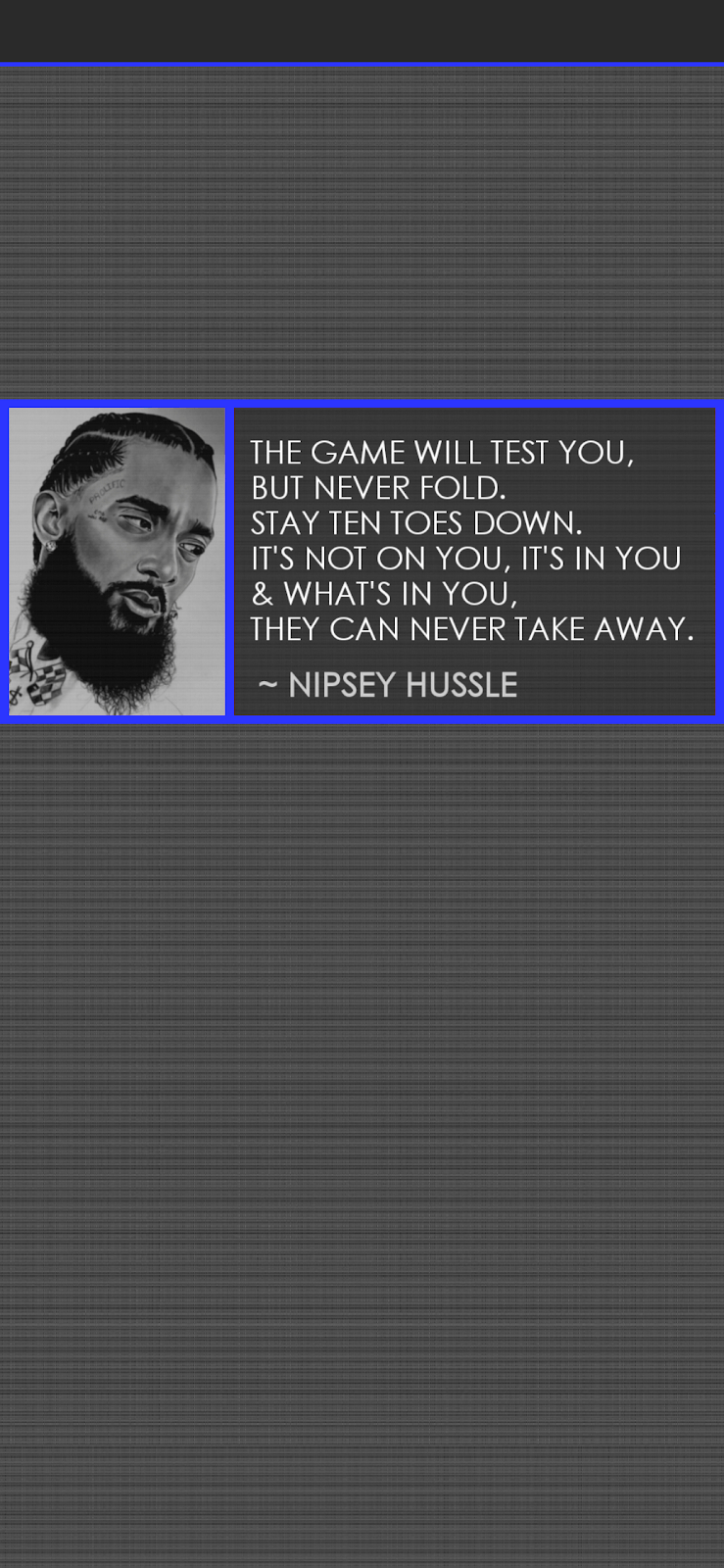 740x1600 Nipsey Hussle, Phone