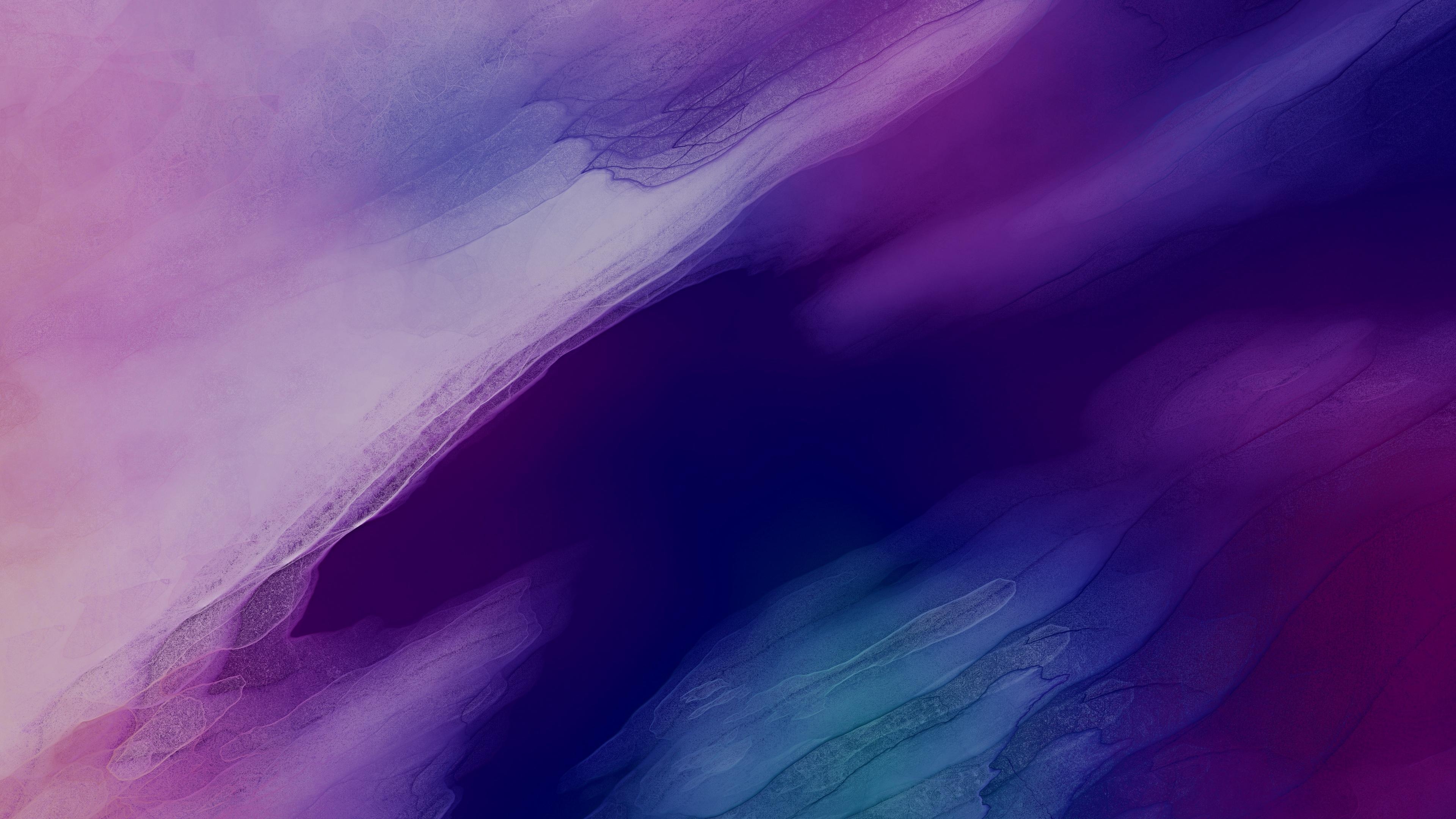 3840x2160 Wallpaper 4k stains, purple, gradient, colorful 4k Gradient, Desktop