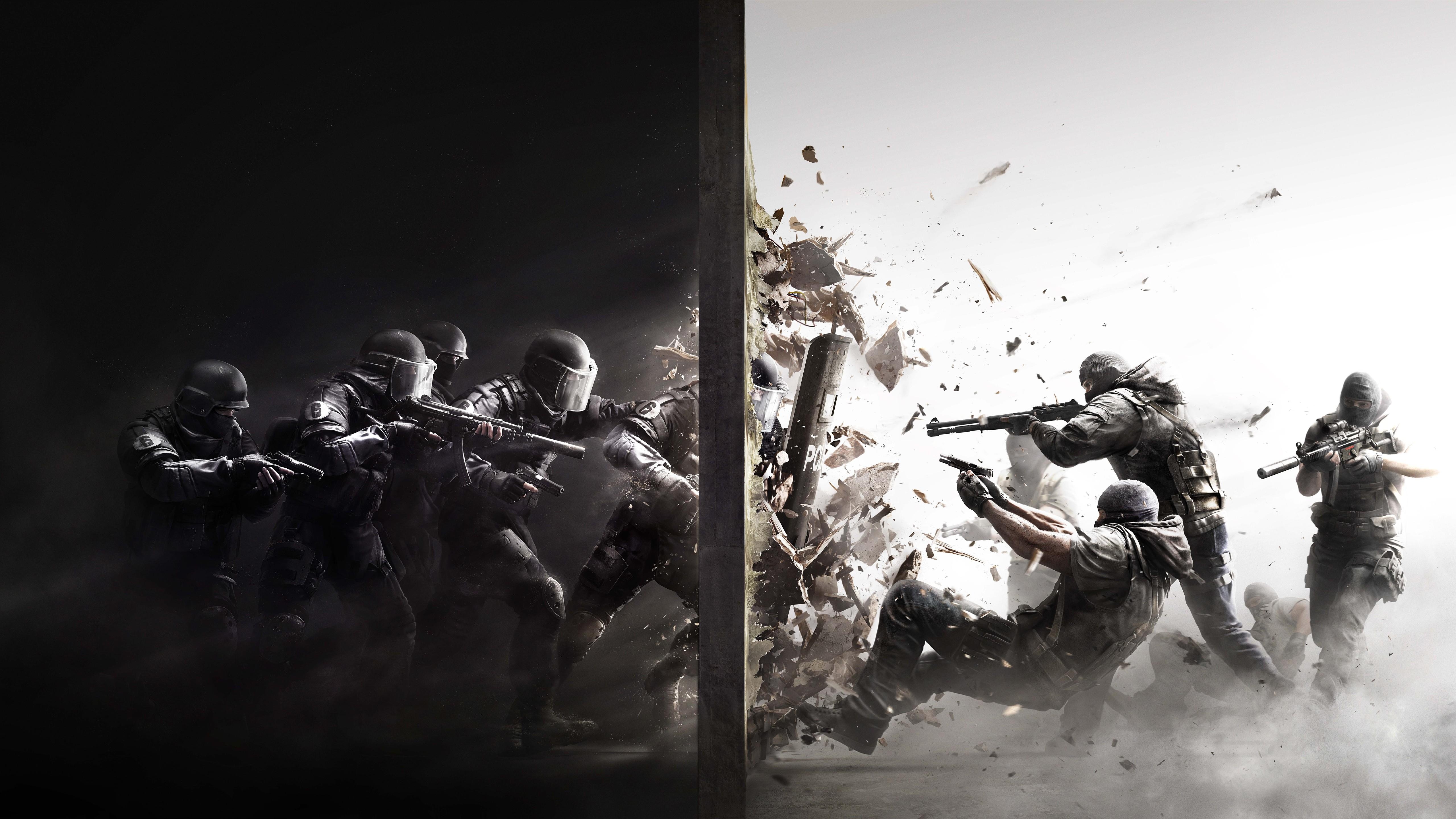 5120x2880 video games, #tactical, #Rainbow Six, #special forces wallpaper, Desktop