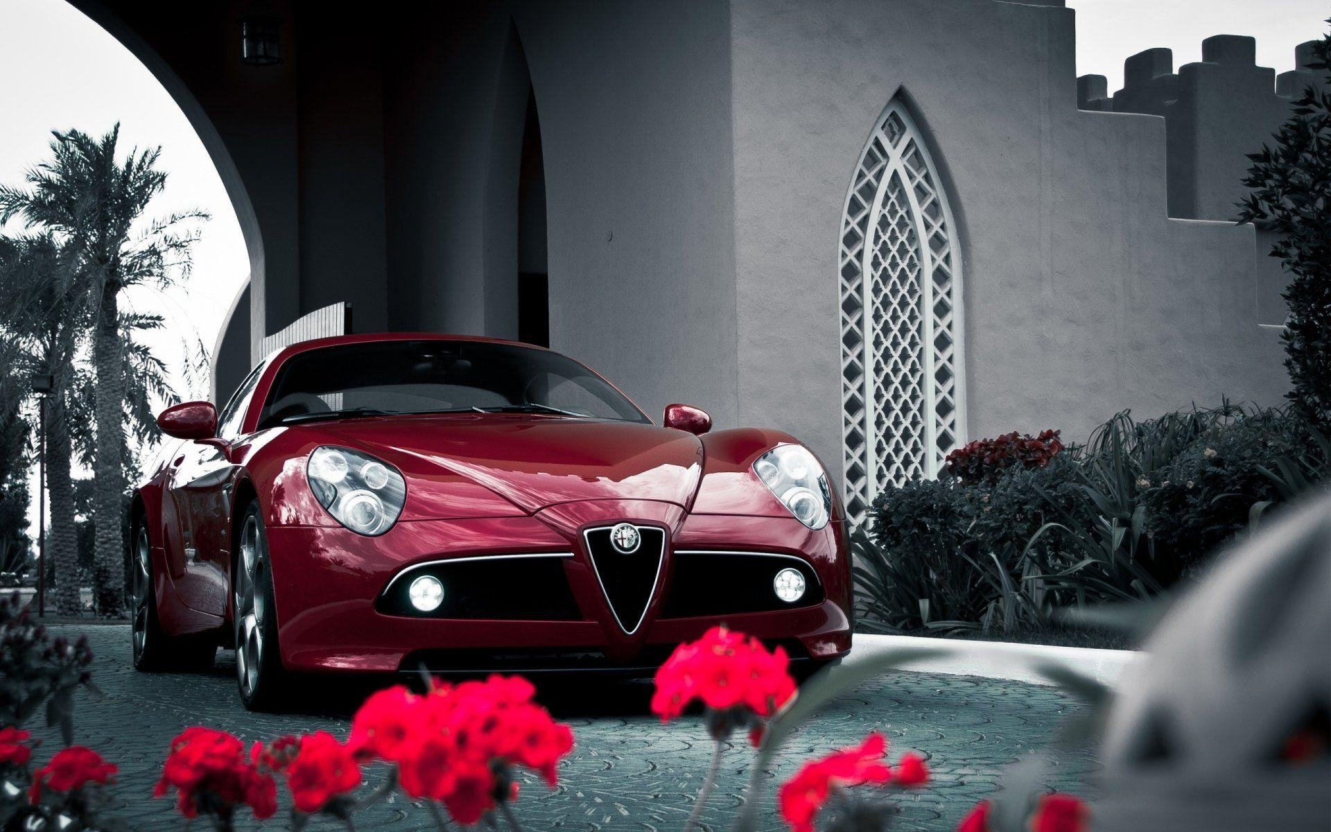 1920x1200 Alfa Romeo 8C Competizione HD Wallpaper. Background Image, Desktop