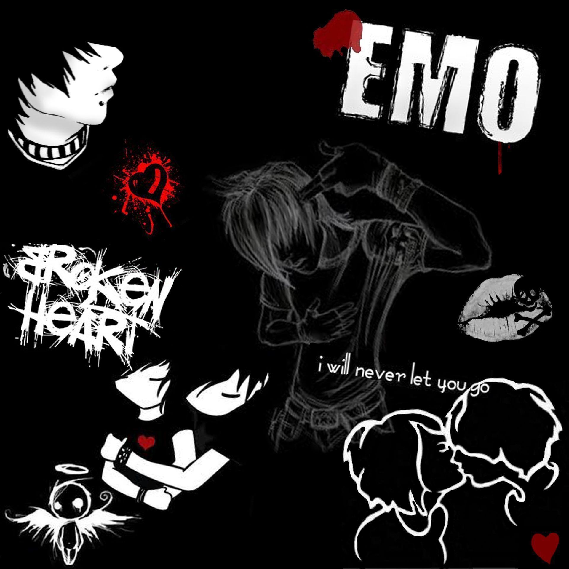 1920x1920 Emo Wallpaper, Phone