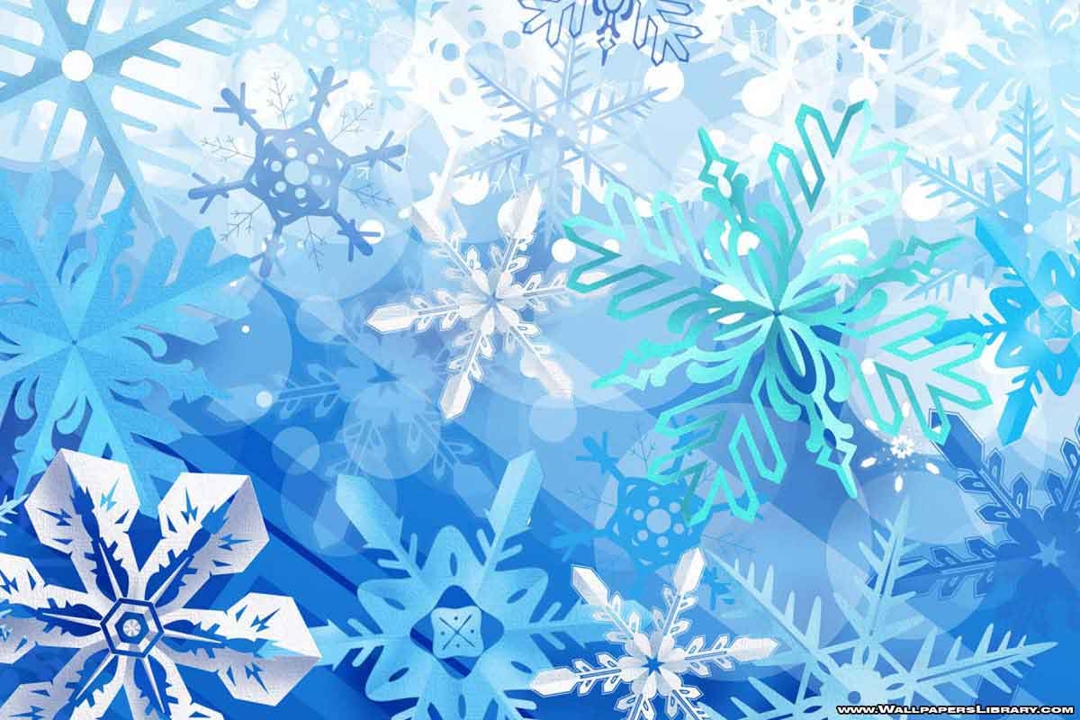 1200x800 Snowflakes, Desktop