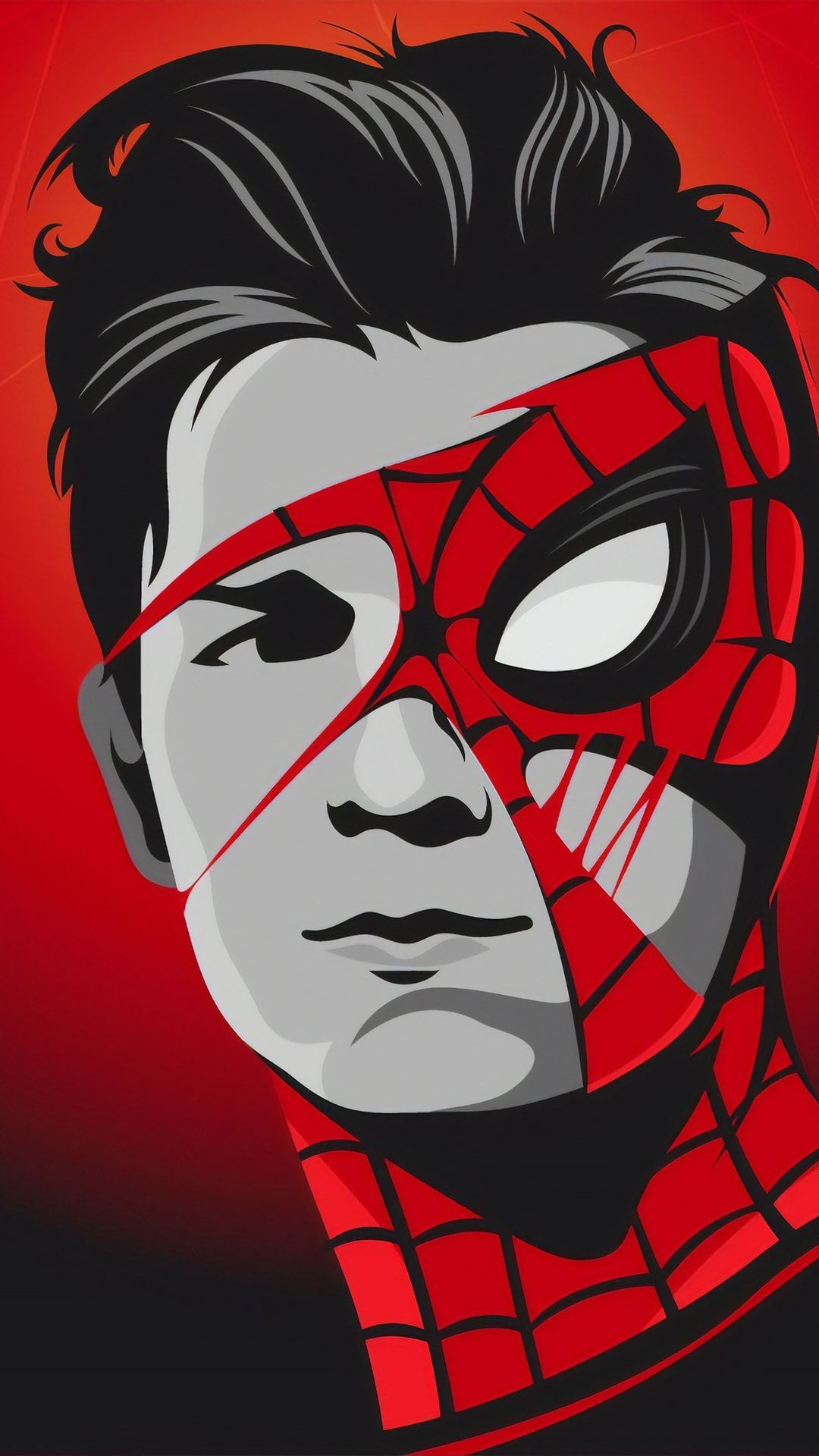 1080x1920 Tom Holland Spiderman Mask htc one wallpaper, free, Phone